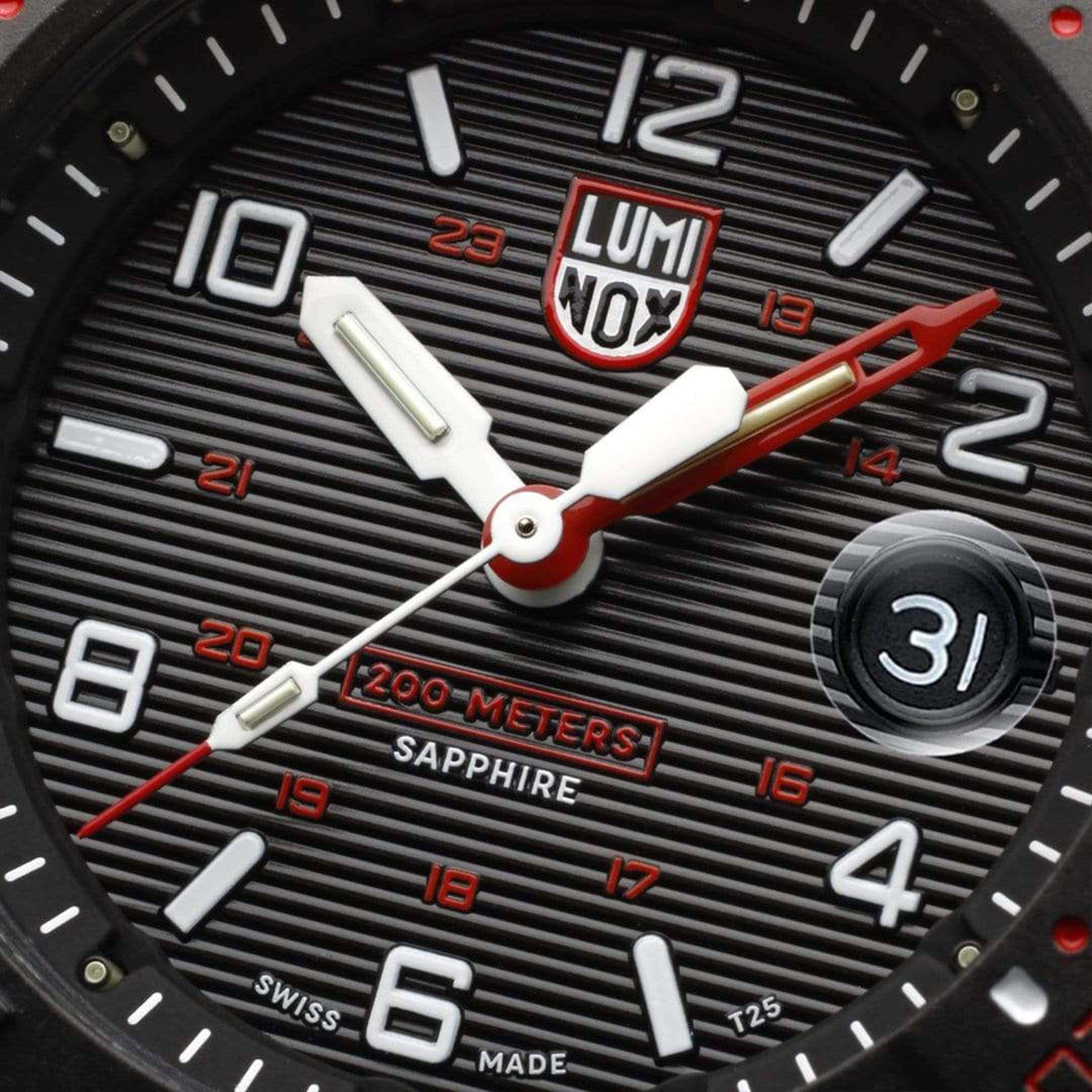 Luminox Navy SEAL 3600 Series Quartz Black Dial Rubber Strap Men's Watch XS.3615
