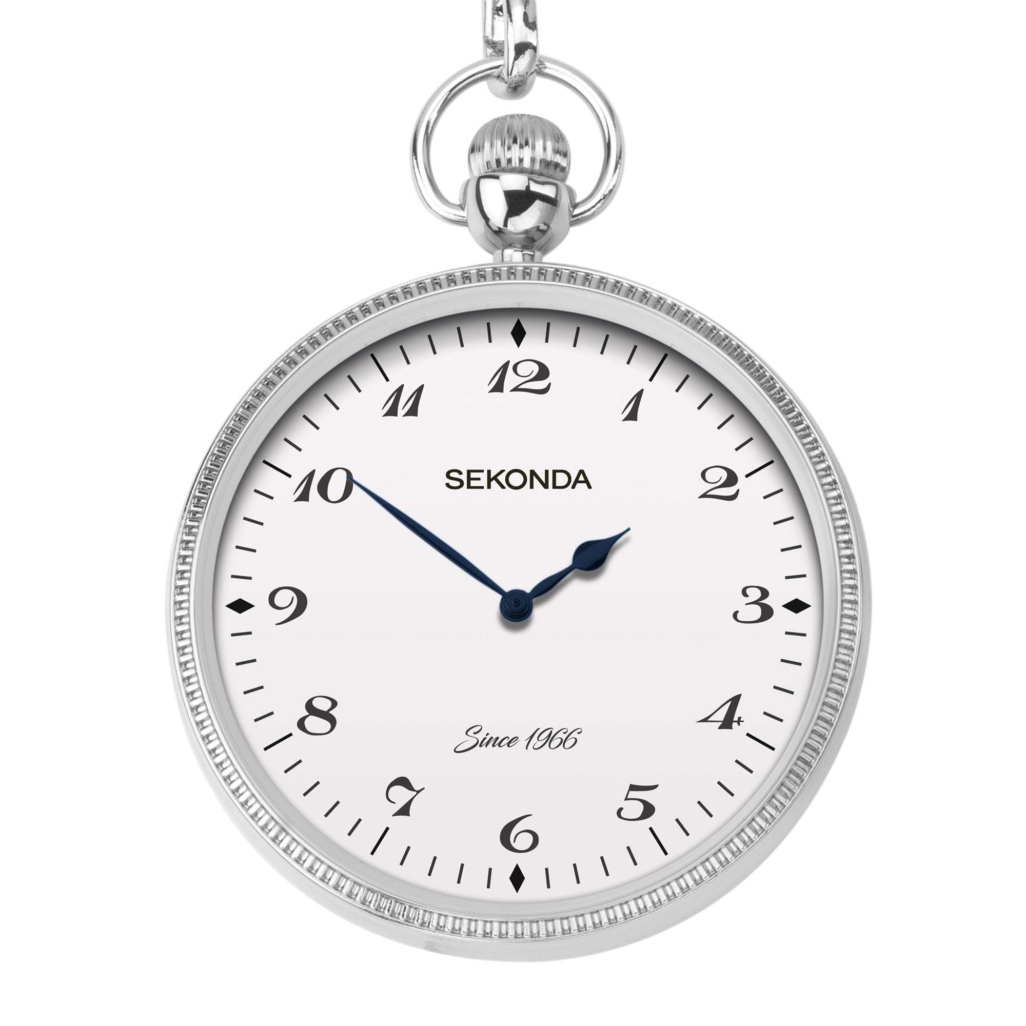 Sekonda Silver IP Alloy Pocket Watch Men's 1792