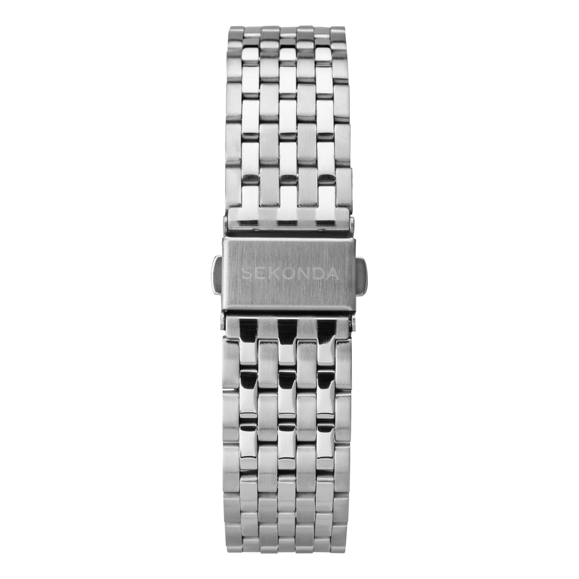 Sekonda Aviation Quartz Green Dial Stainless Steel Bracelet Men’s Watch 1935
