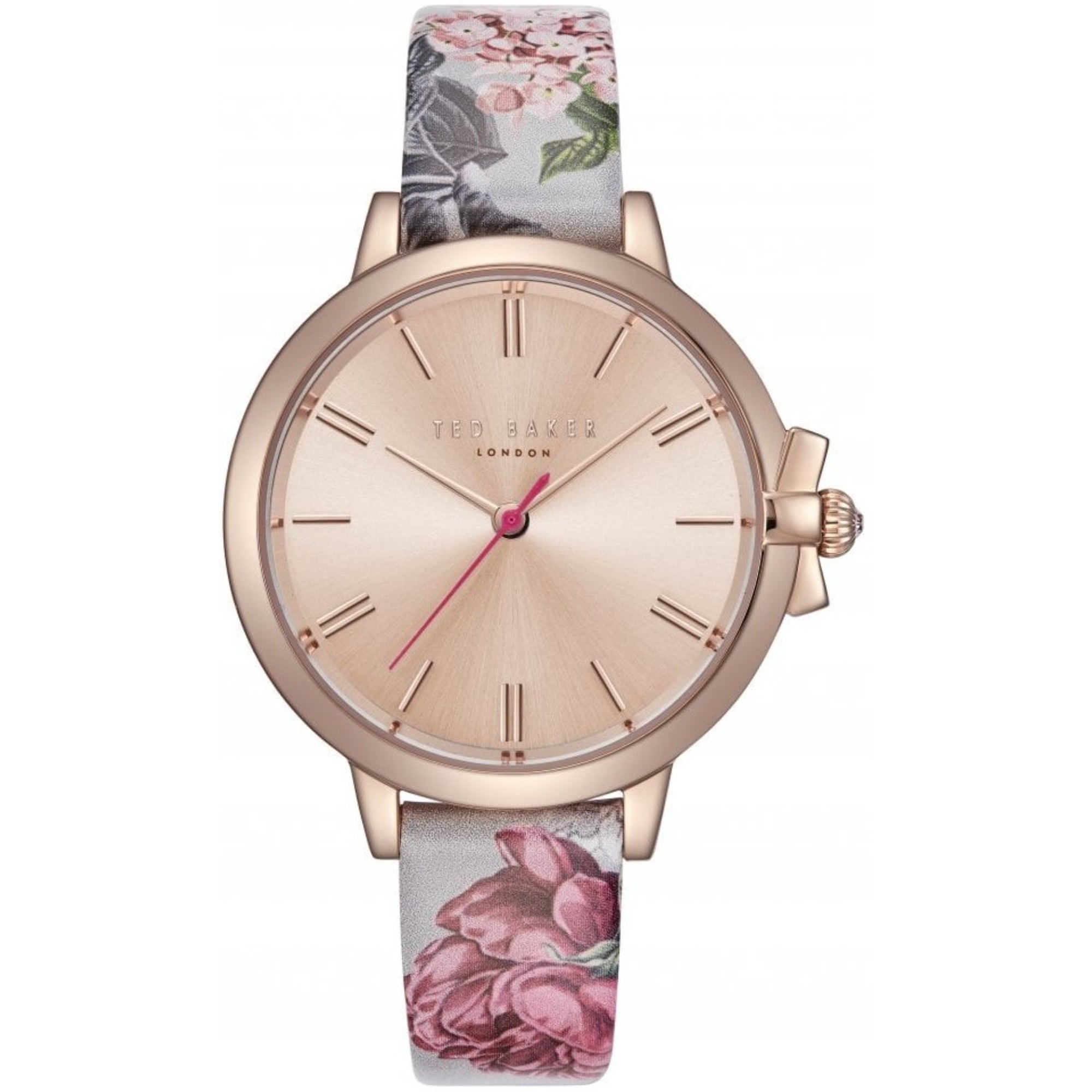 Ted Baker Rose Gold Tone Quartz Pink Dial Ladies Watch TE50267002