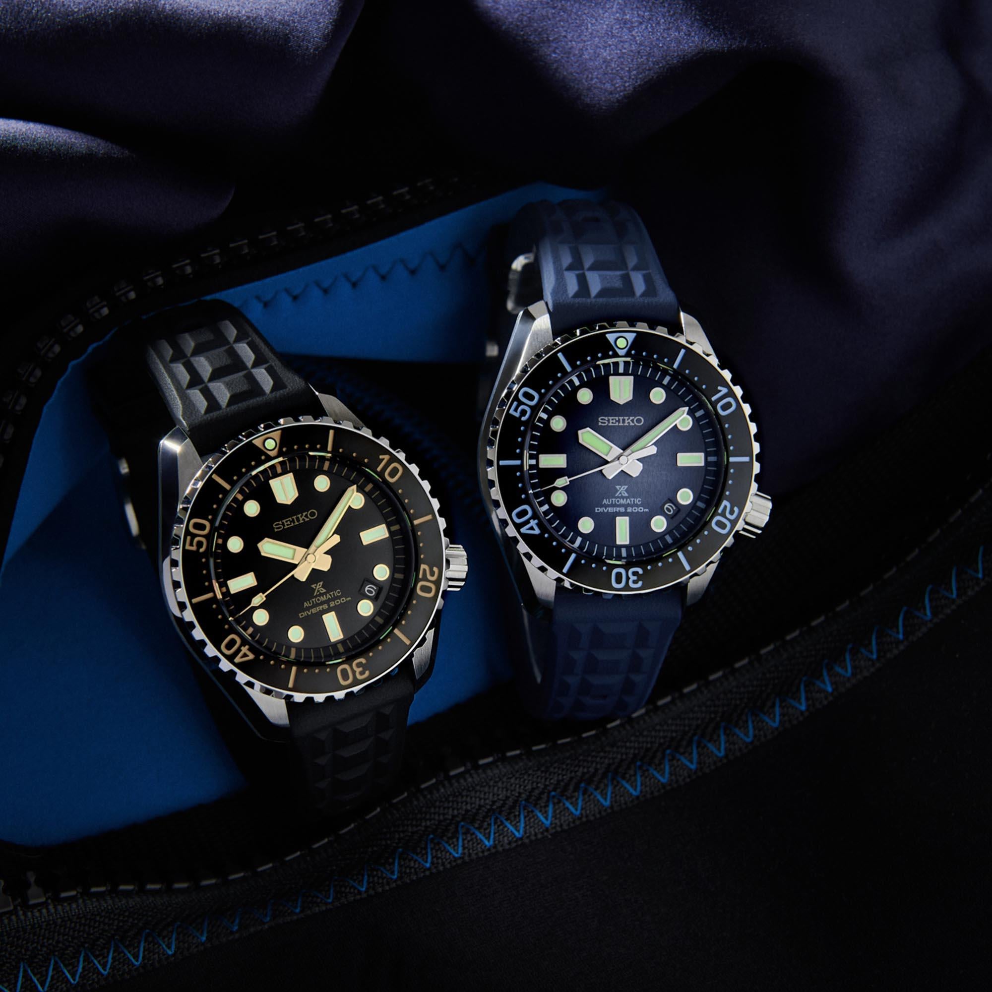 Seiko Prospex 'Antarctic Ice' Automatic Blue Dial Blue Strap Limited Edition Men's Watch SLA055J1