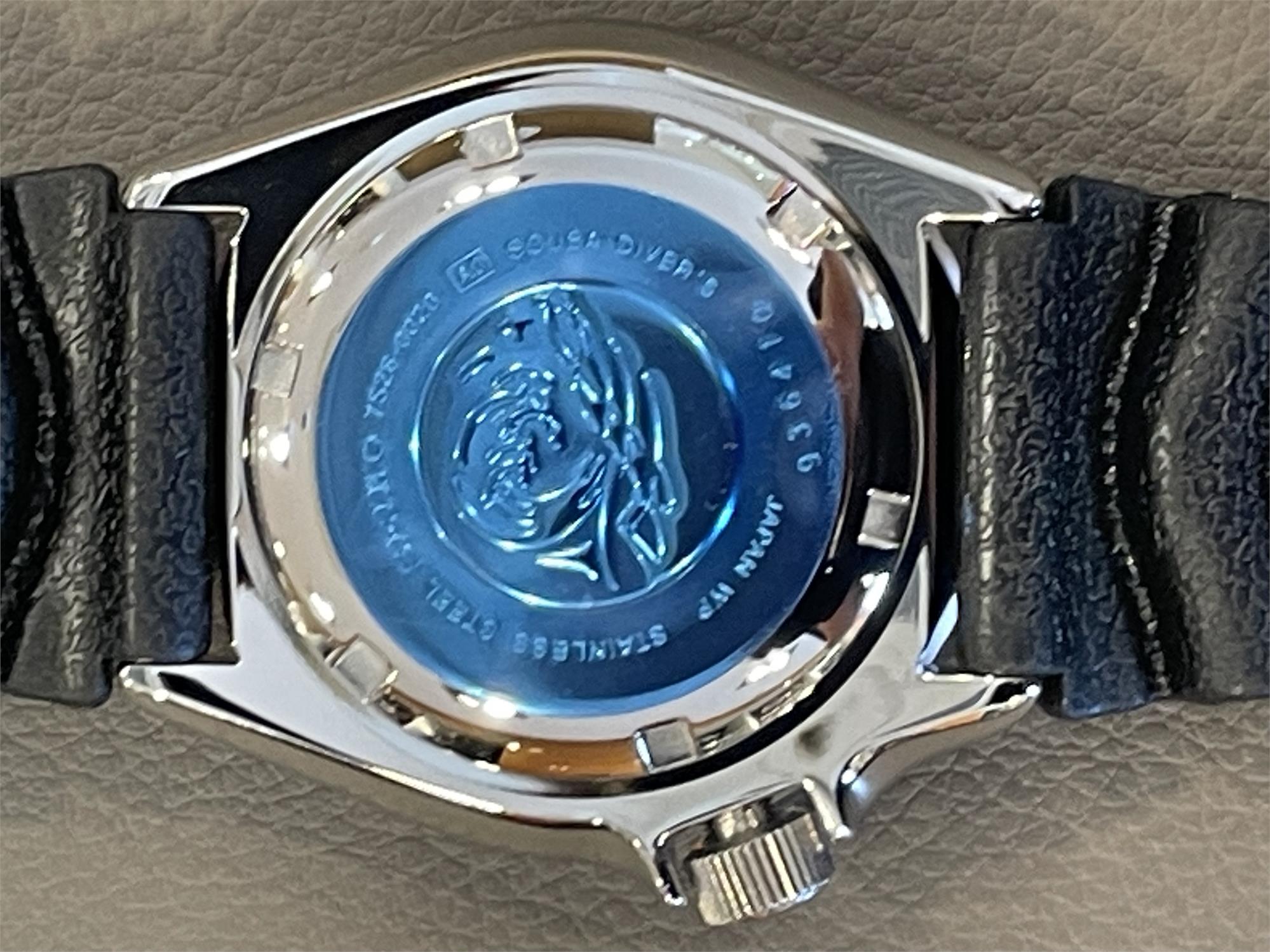 Seiko Diver’s Pepsi Automatic Black Rubber Strap Blue Dial Men's Watch SKX009J1