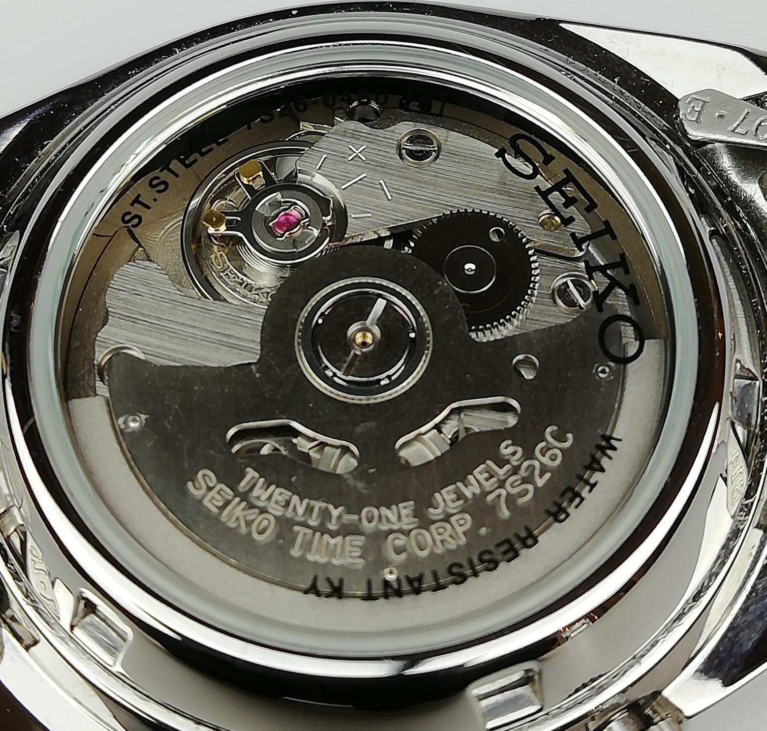 Seiko 5 Automatic Silver Dial Stainless Steel Men's Watch SNXS75K1