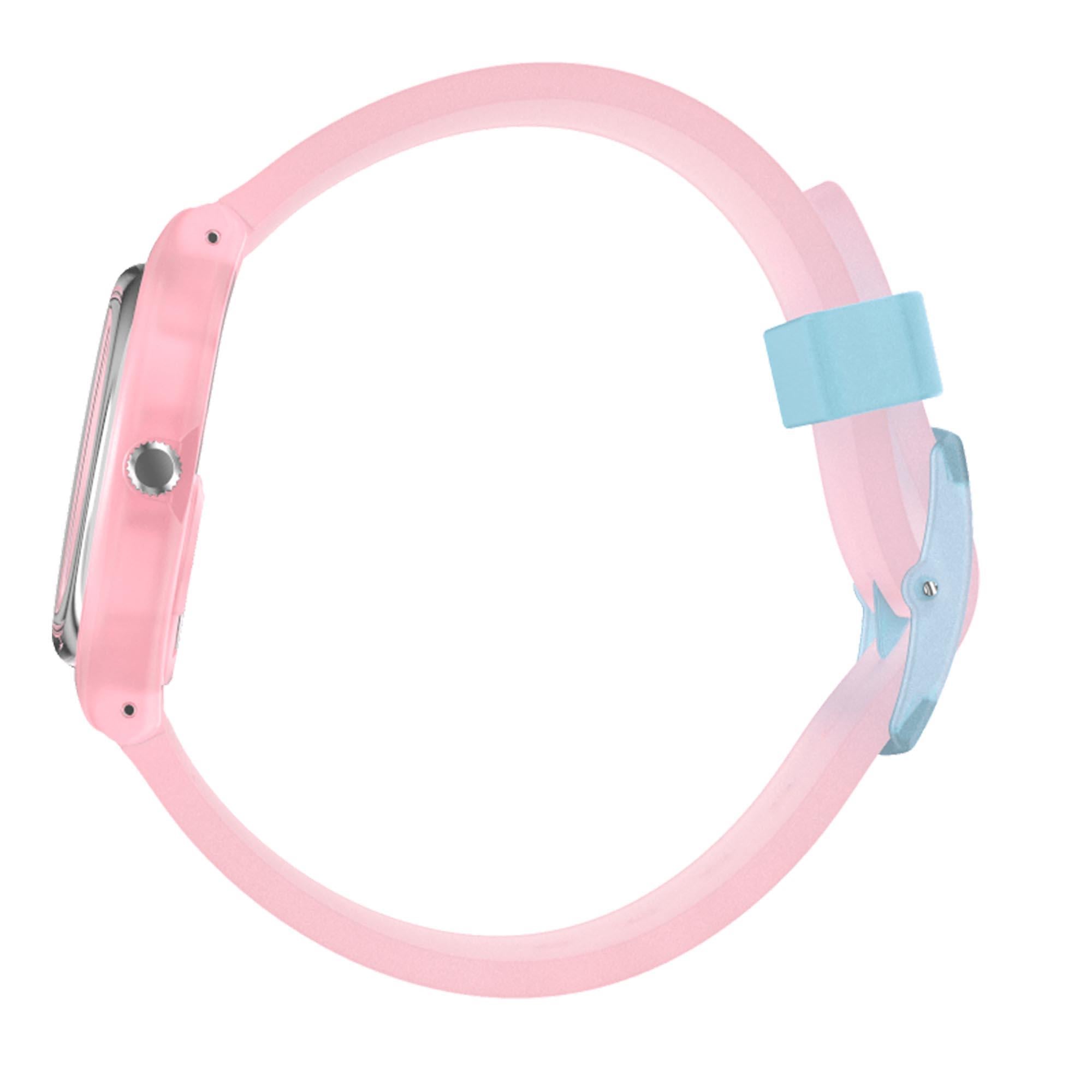 Swatch SwatchPAY! Pink Pay! Quartz Pink Dial Pink Silicone Strap Ladies Watch SVHP100-5300