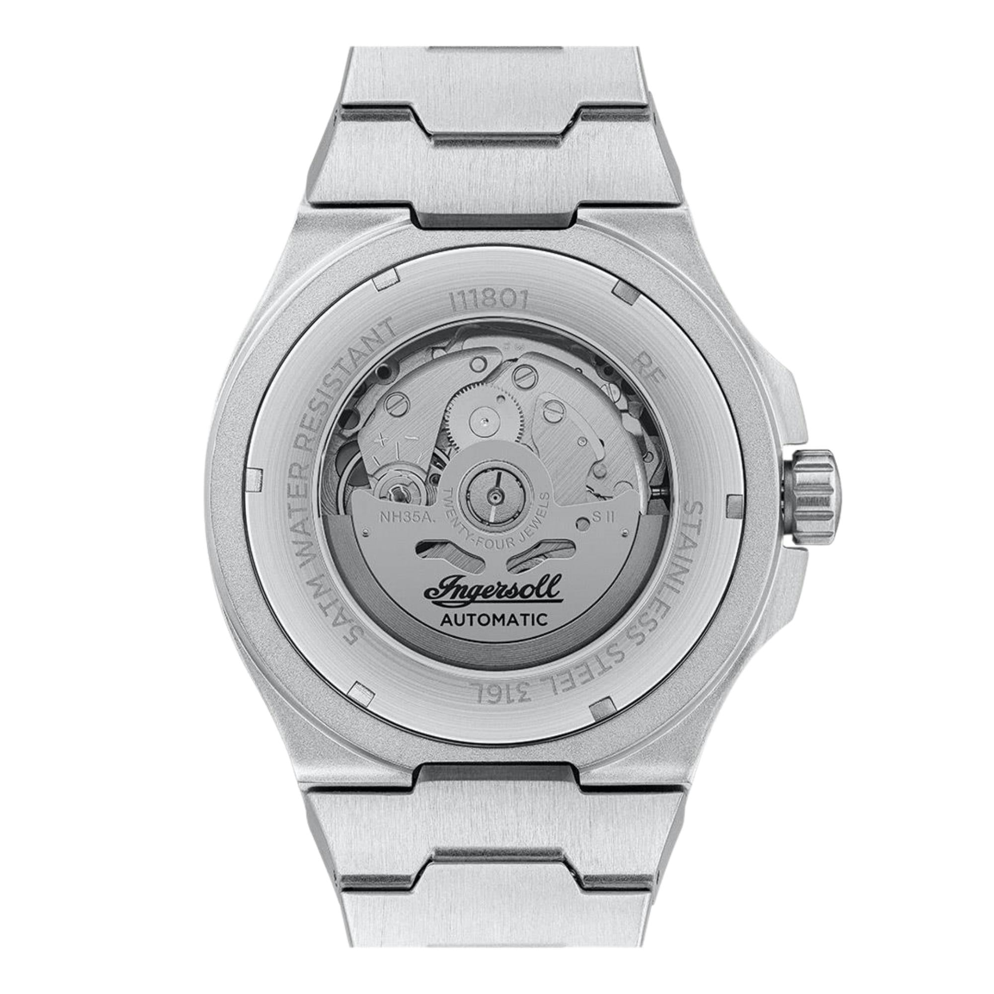 Ingersoll The Catalina Automatic Blue Dial Stainless Steel Bracelet Men's Watch I11801
