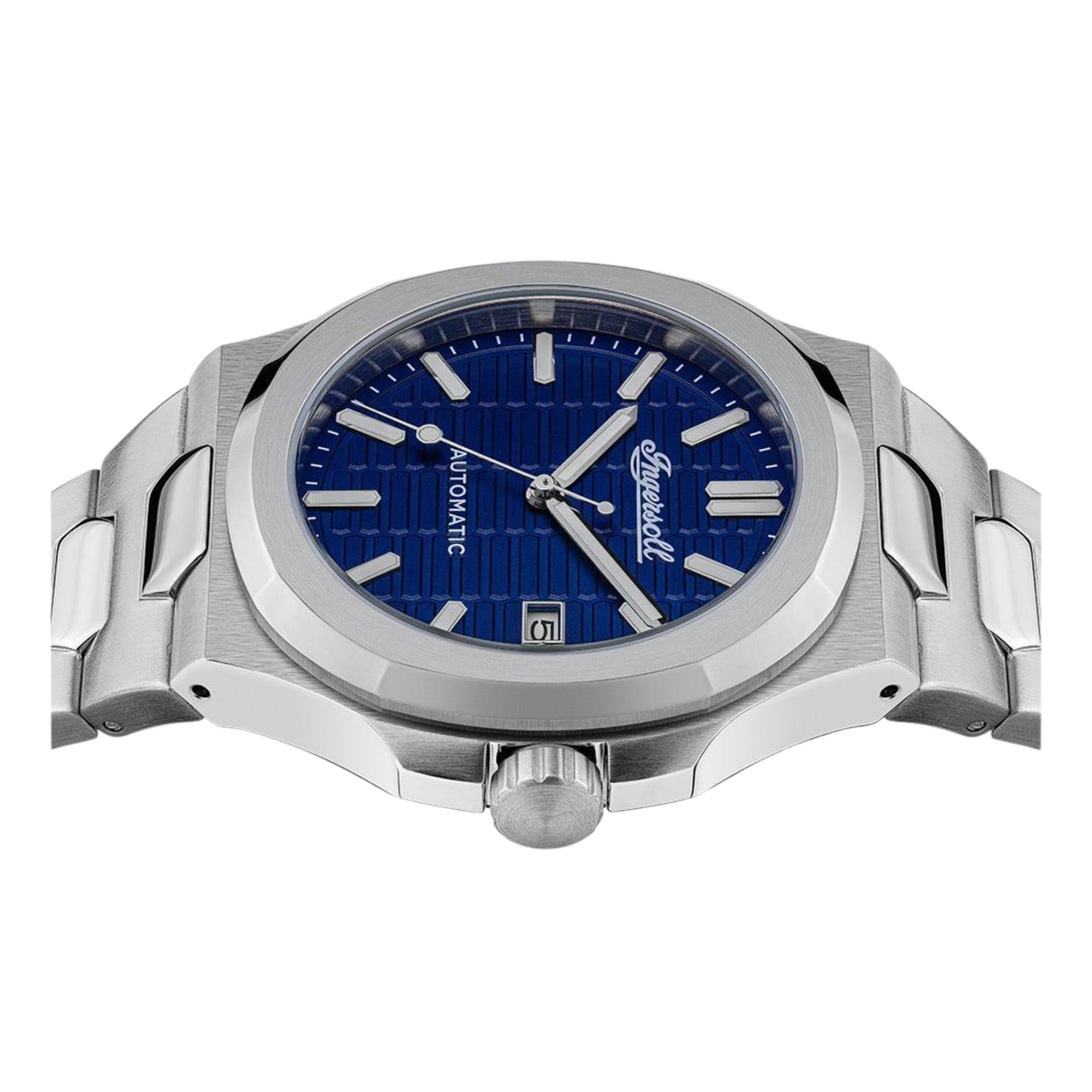 Ingersoll The Catalina Automatic Blue Dial Stainless Steel Bracelet Men's Watch I11801