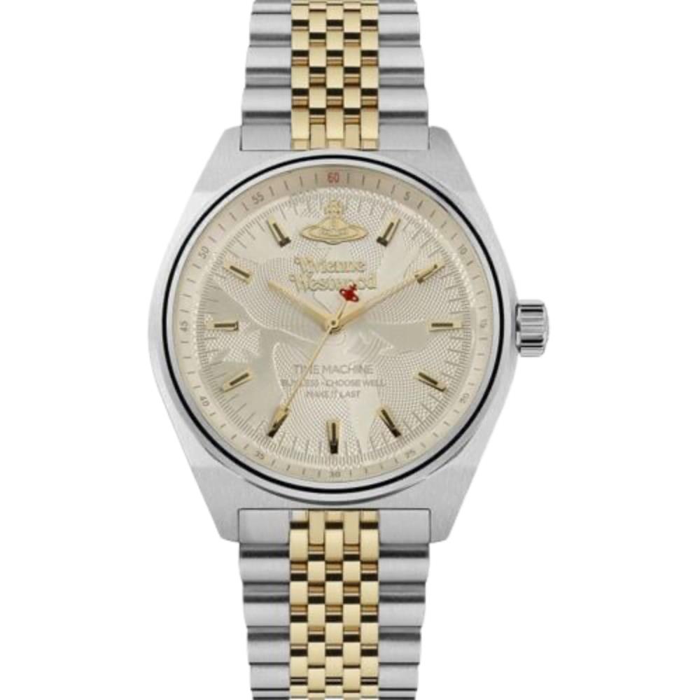 Vivienne Westwood Lady Sydenham Grey Dial Two Tone Stainless Steel Bracelet Ladies Watch VV251WGSG