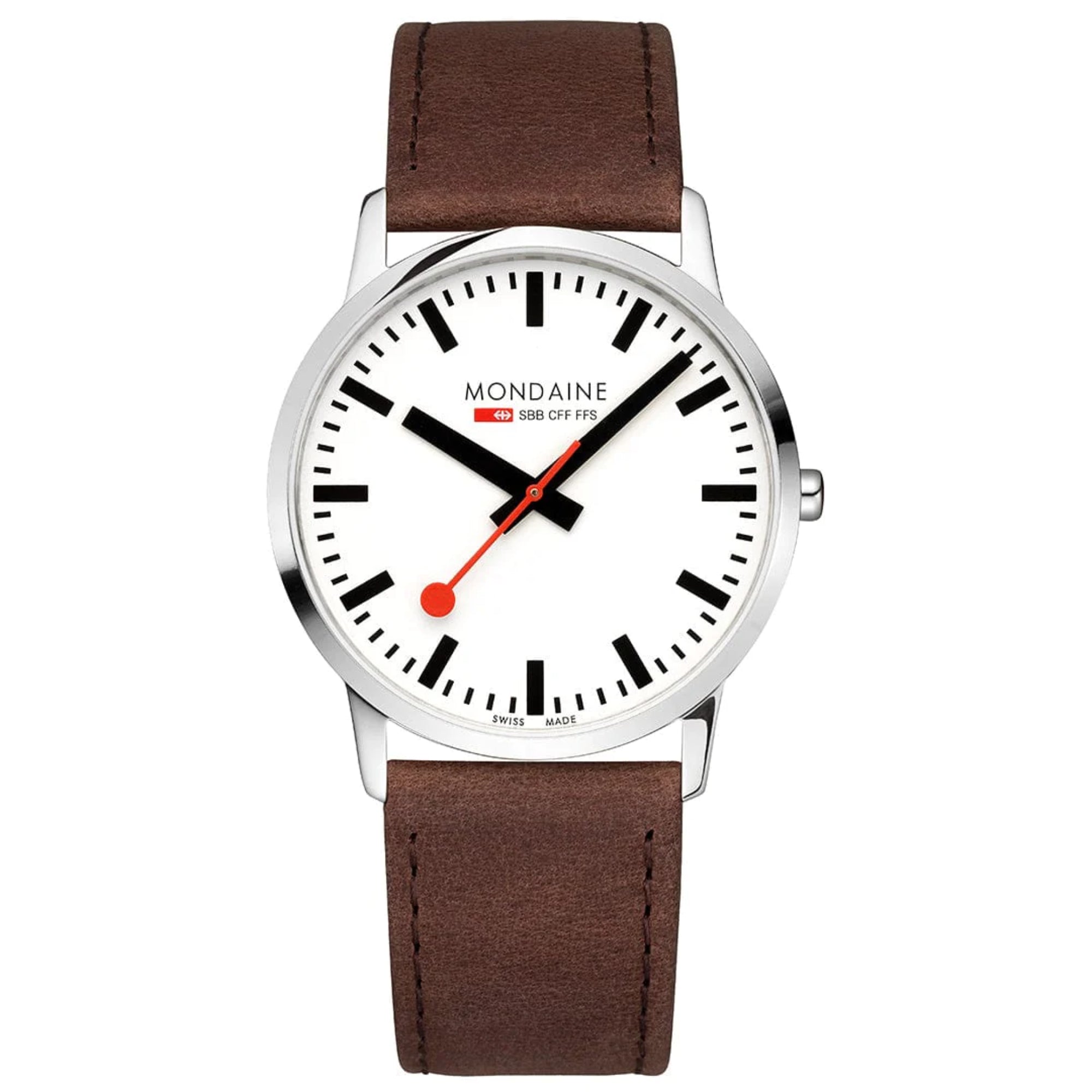 Mondaine Simply Elegant White Dial Men's Watch A638.30350.12SBG