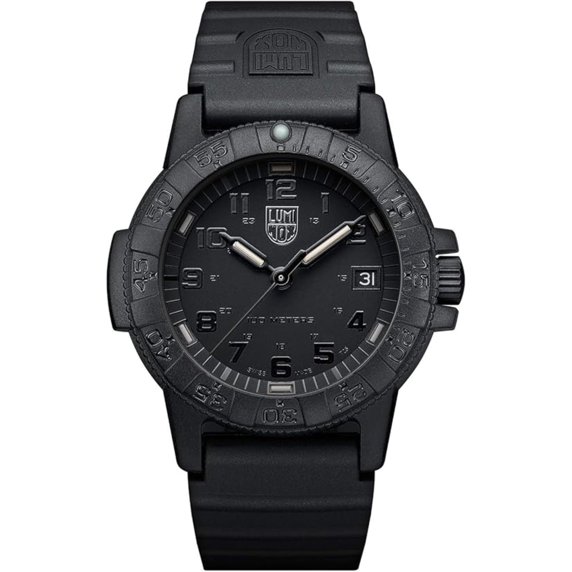 Luminox Leatherback Sea Turtle 0300 CARBONOX Quartz Black Dial Unisex Watch XS.0301.BO.L