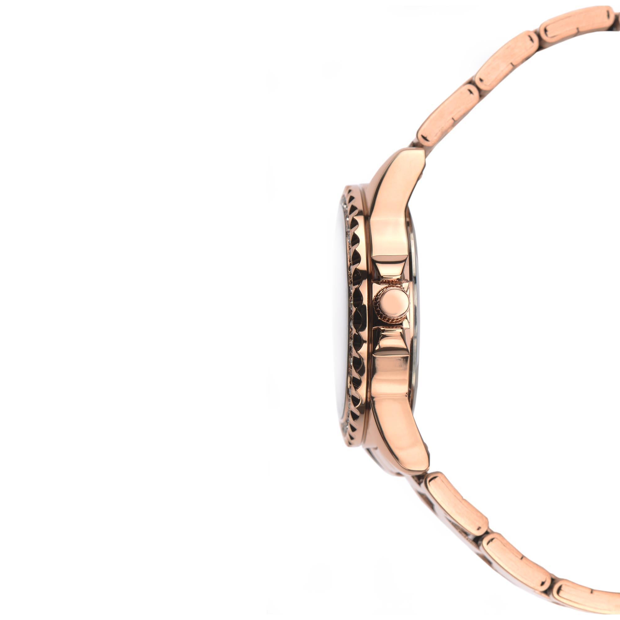 Sekonda Hero Quartz Red Dial Bronze Stainless Steel Ladies Watch 40290