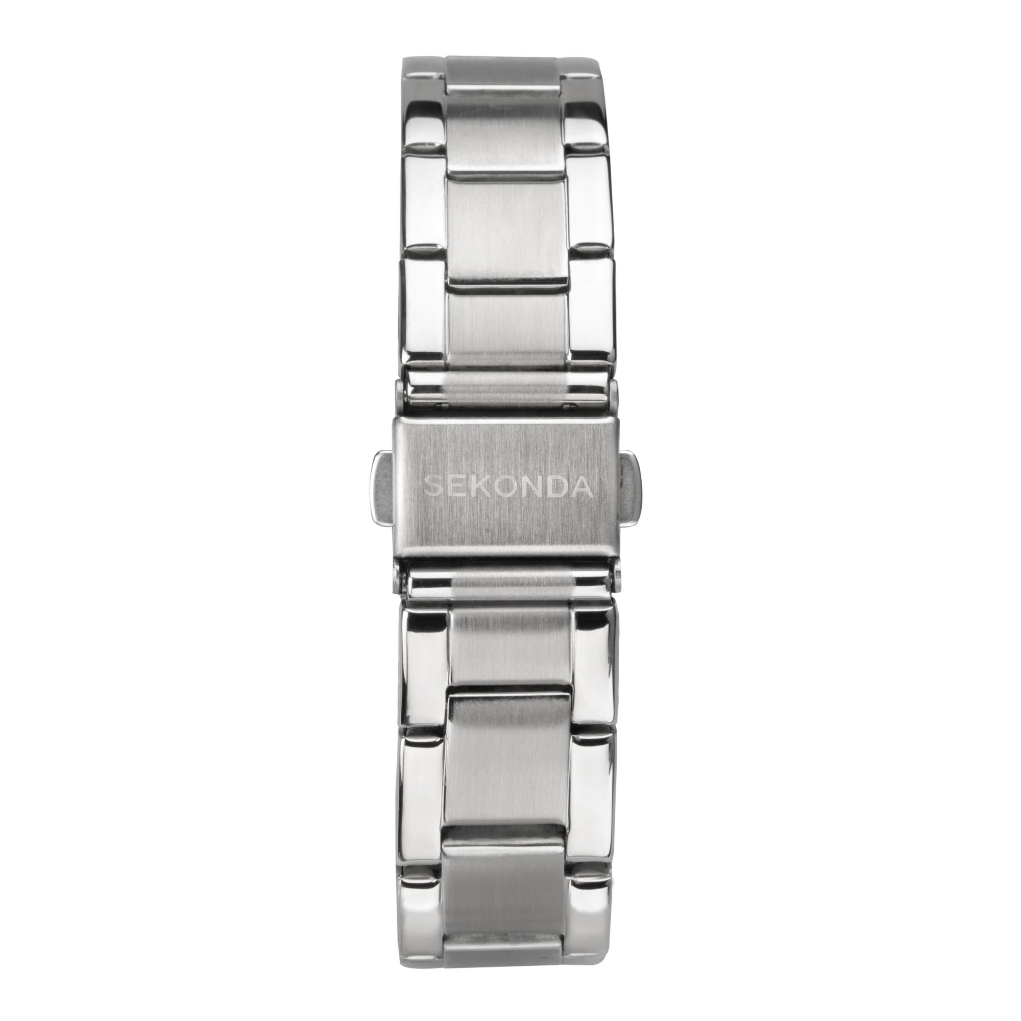 Sekonda Colour Pop Quartz Silver Dial Stainless Steel Bracelet Ladies Watch 40439