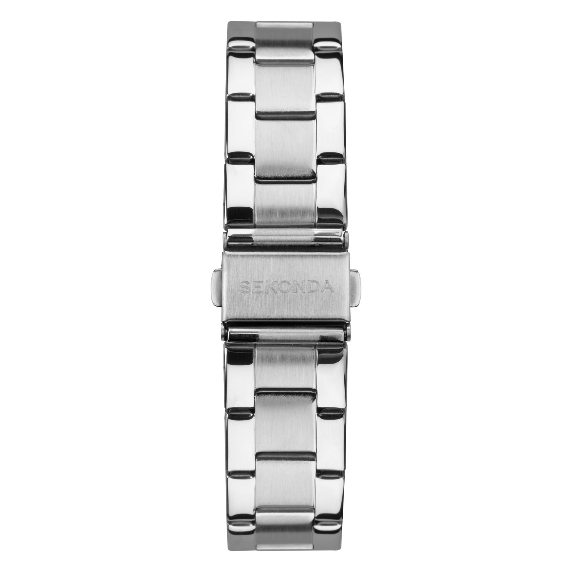 Sekonda Classic Quartz Blue Dial Stainless Steel Bracelet Men's Watch 1943