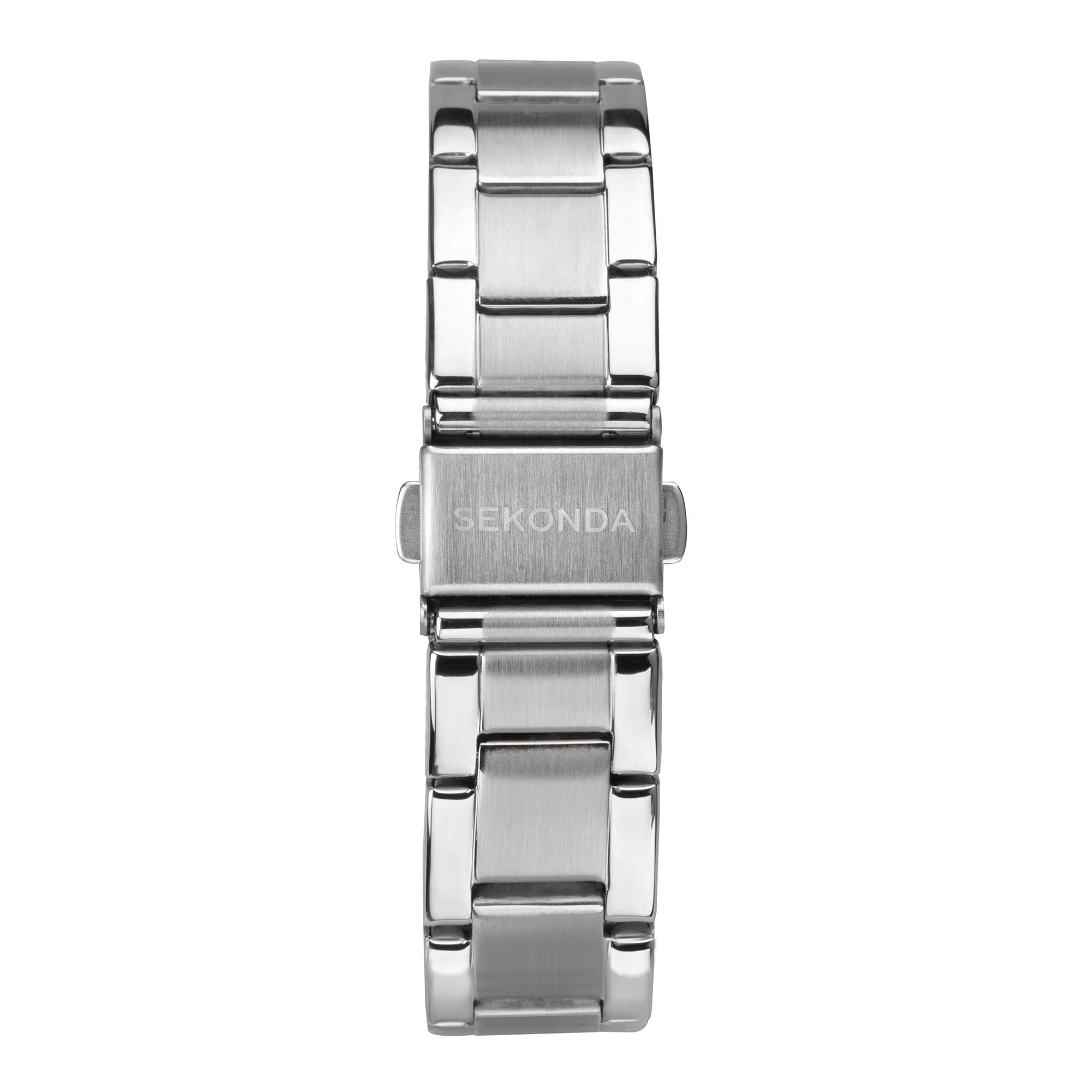 Sekonda ColourPop Light Blue Dial Stainless Steel Ladies Watch 40404