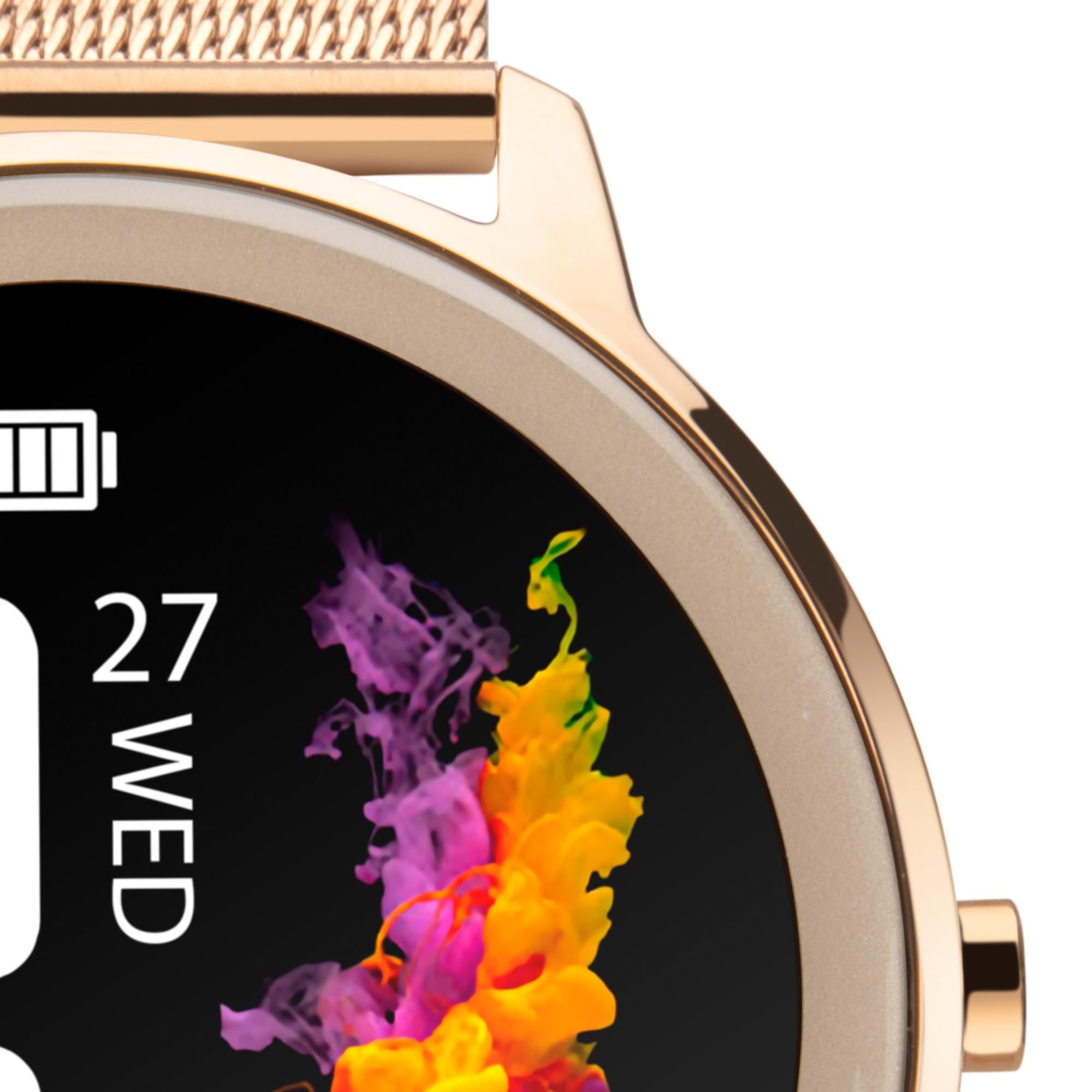 Sekonda Smartwatch Quartz Rose Gold Bracelet Ladies Watch 40388
