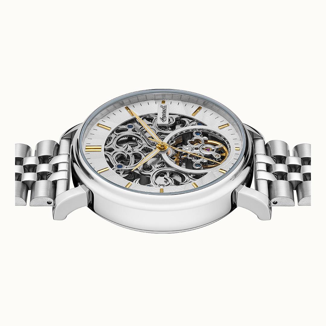 Ingersoll The Charles Automatic Silver Dial Stainless Steel Bracelet Men's Watch I05803B