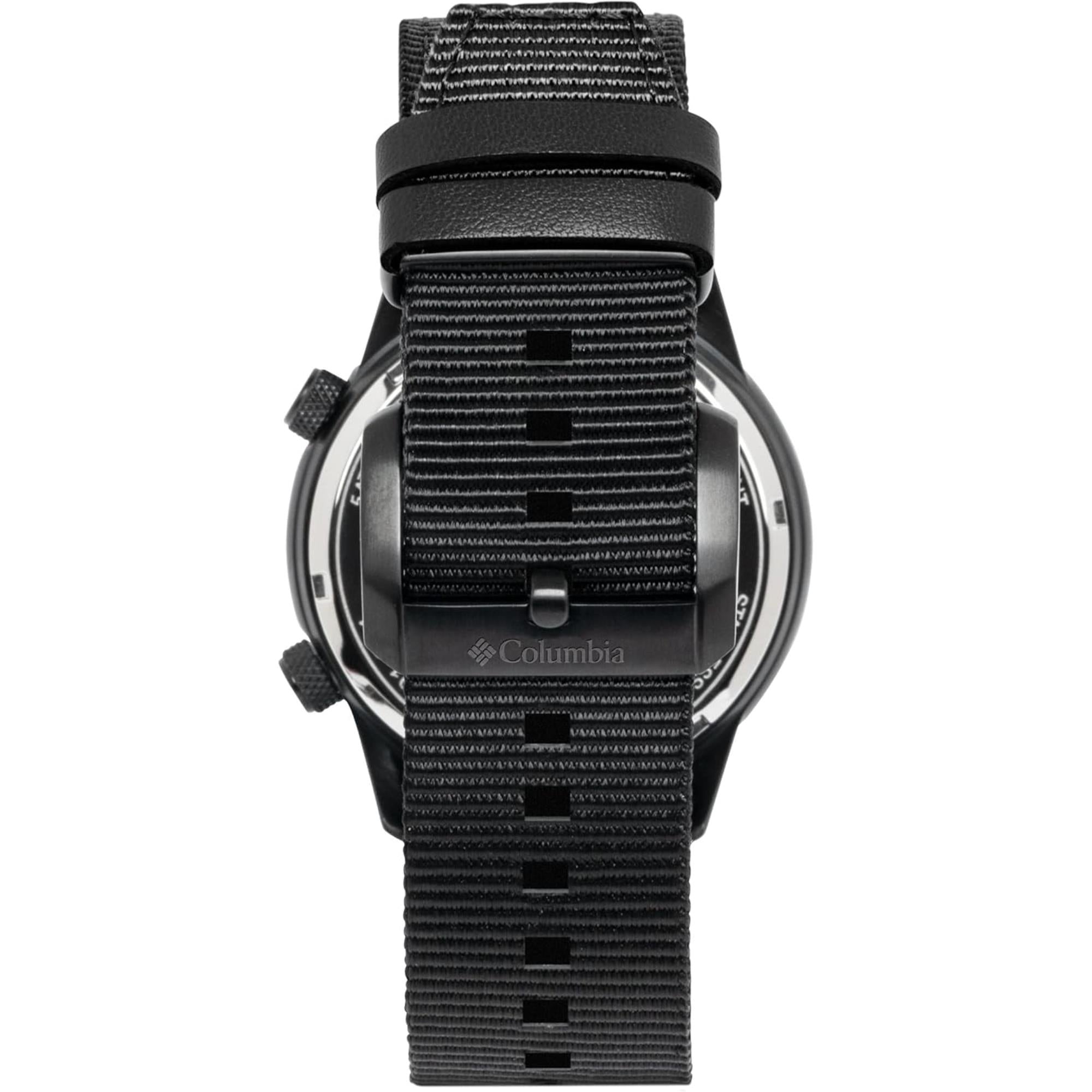 Columbia Outbacker Quartz Black Dial Black Nylon Strap Men's Watch CSC01-004