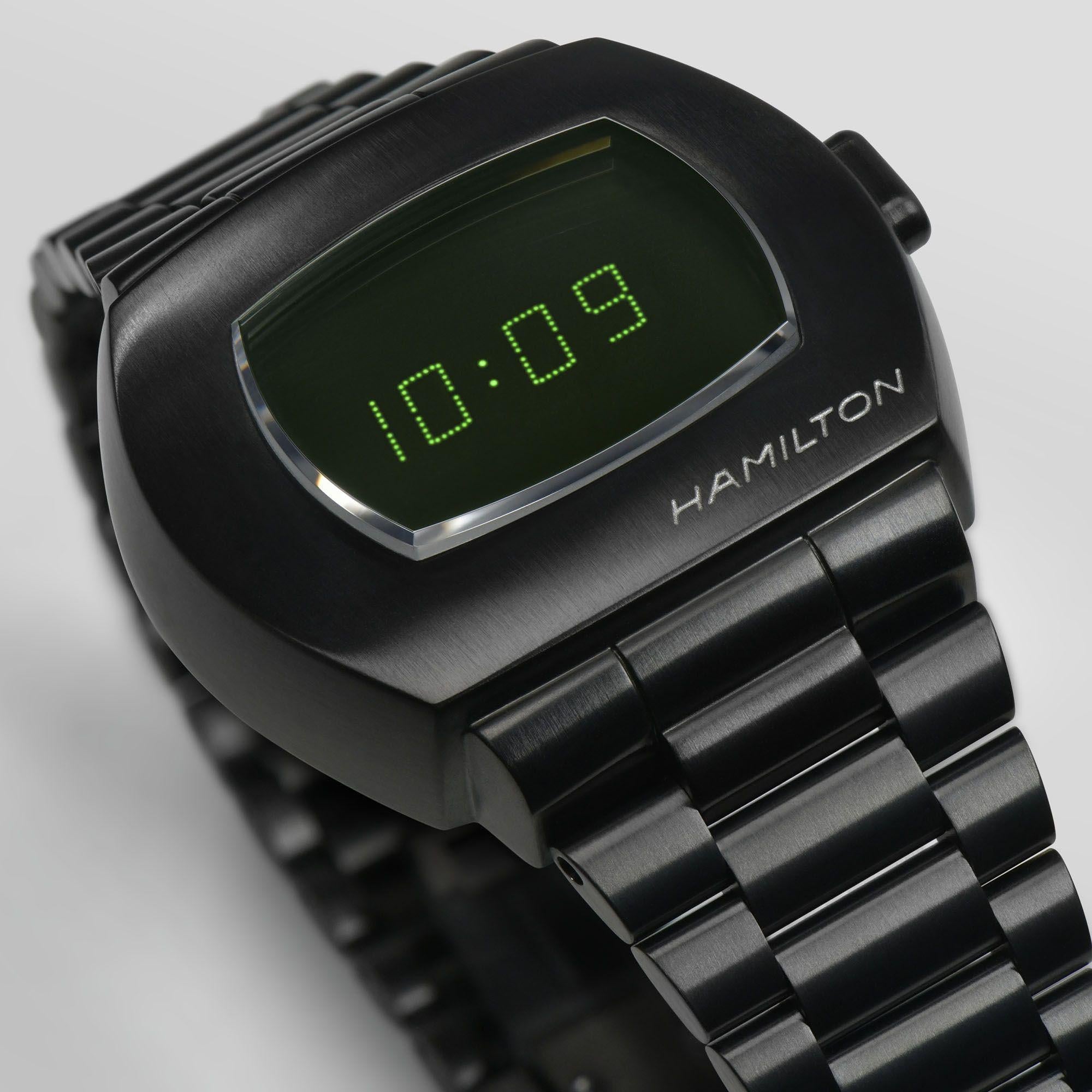 Hamilton American Classic Limited Edition PSR MTX Digital Dial Stainless Steel Bracelet Men's Watch H524341300