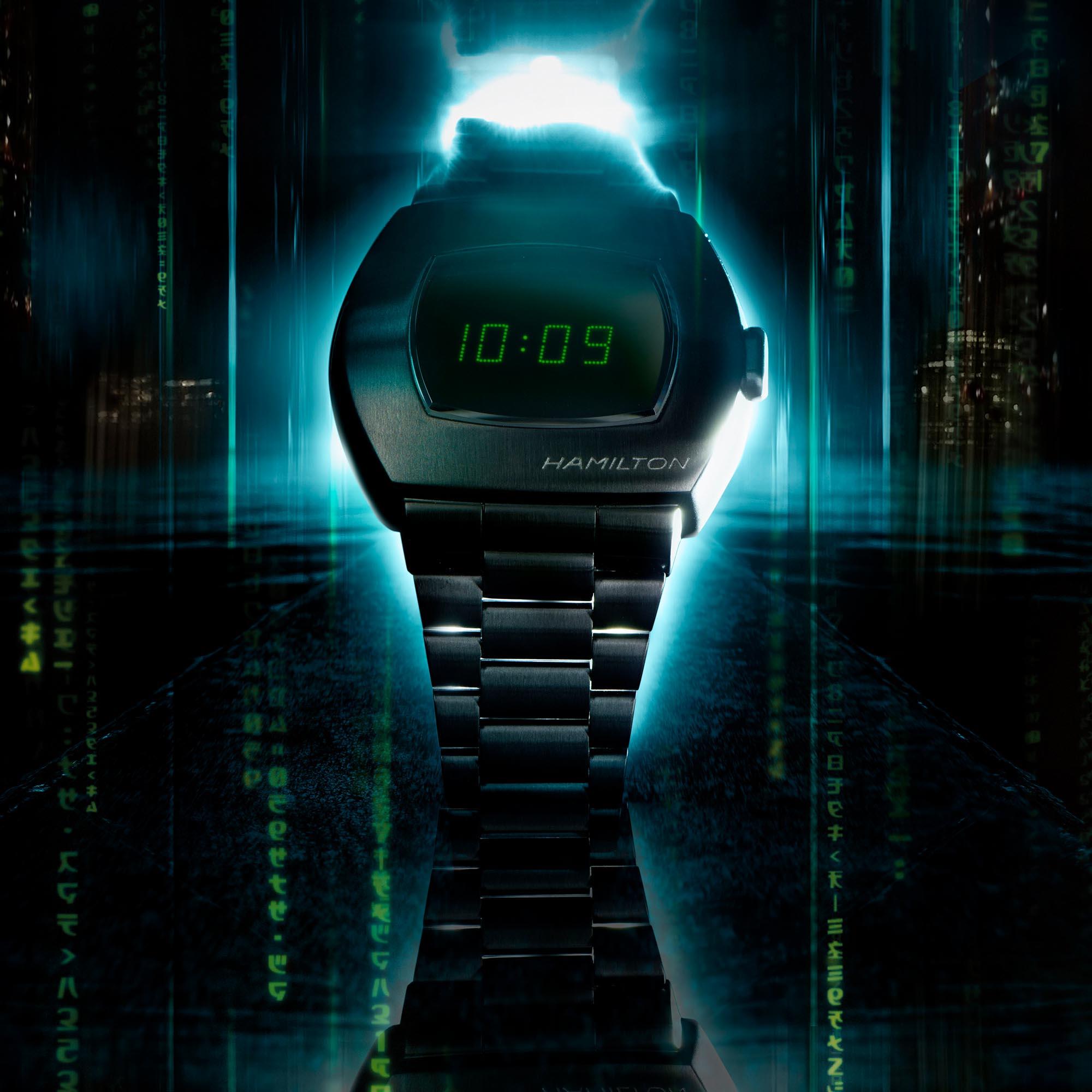 Hamilton American Classic Limited Edition PSR MTX Digital Dial Stainless Steel Bracelet Men's Watch H524341300