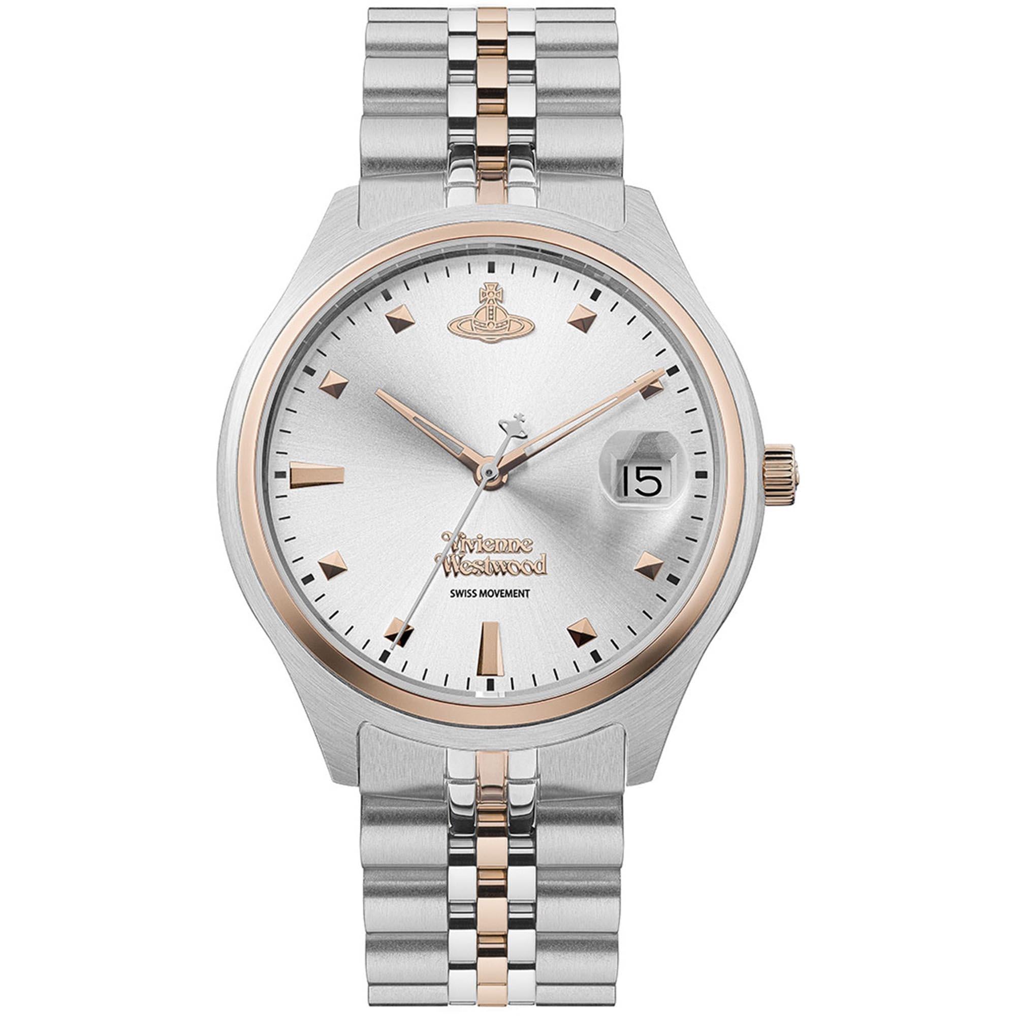 Vivienne Westwood Camberwell Quartz Silver Dial Stainless Steel Bracelet Ladies Watch VV261SLSR