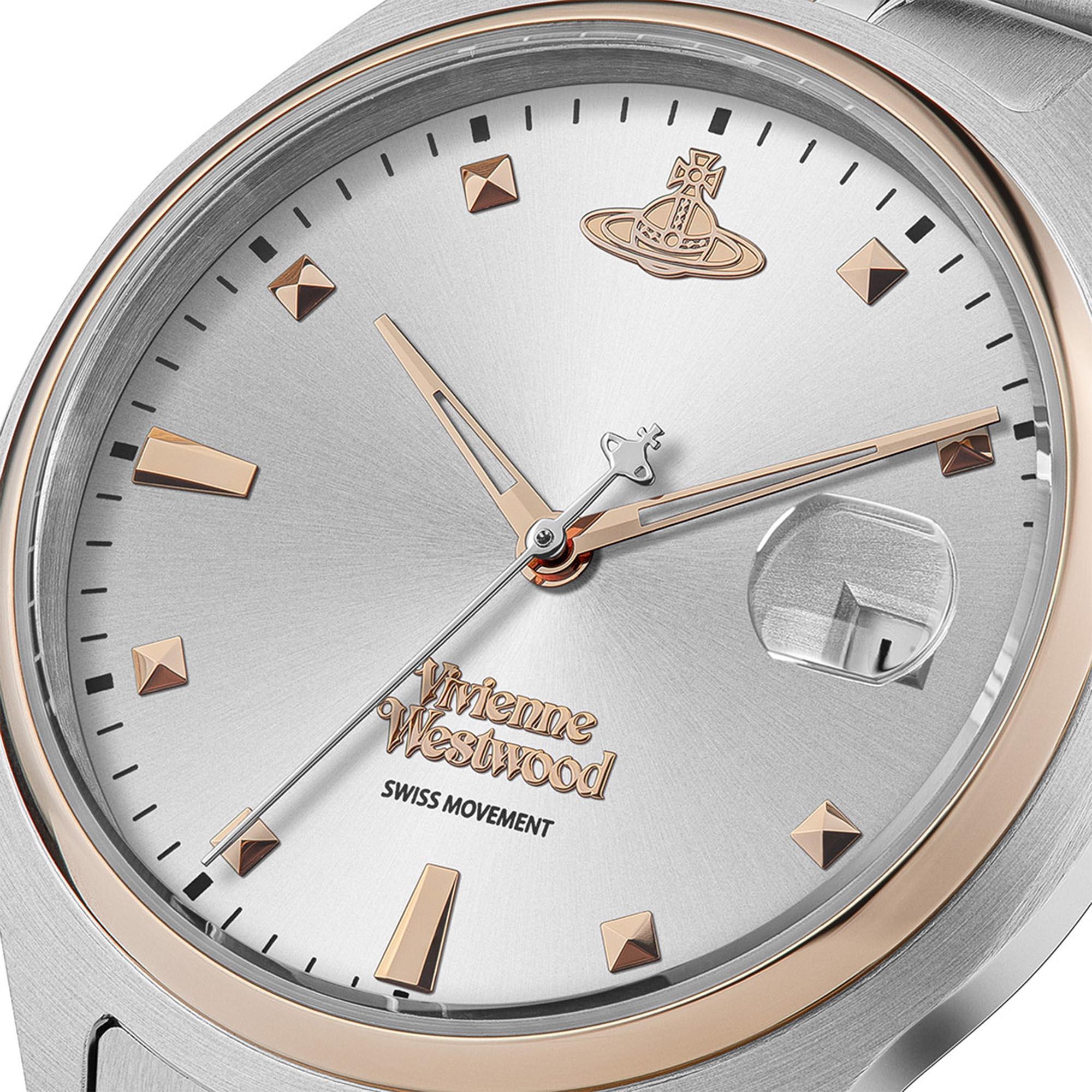Vivienne Westwood Camberwell Quartz Silver Dial Stainless Steel Bracelet Ladies Watch VV261SLSR