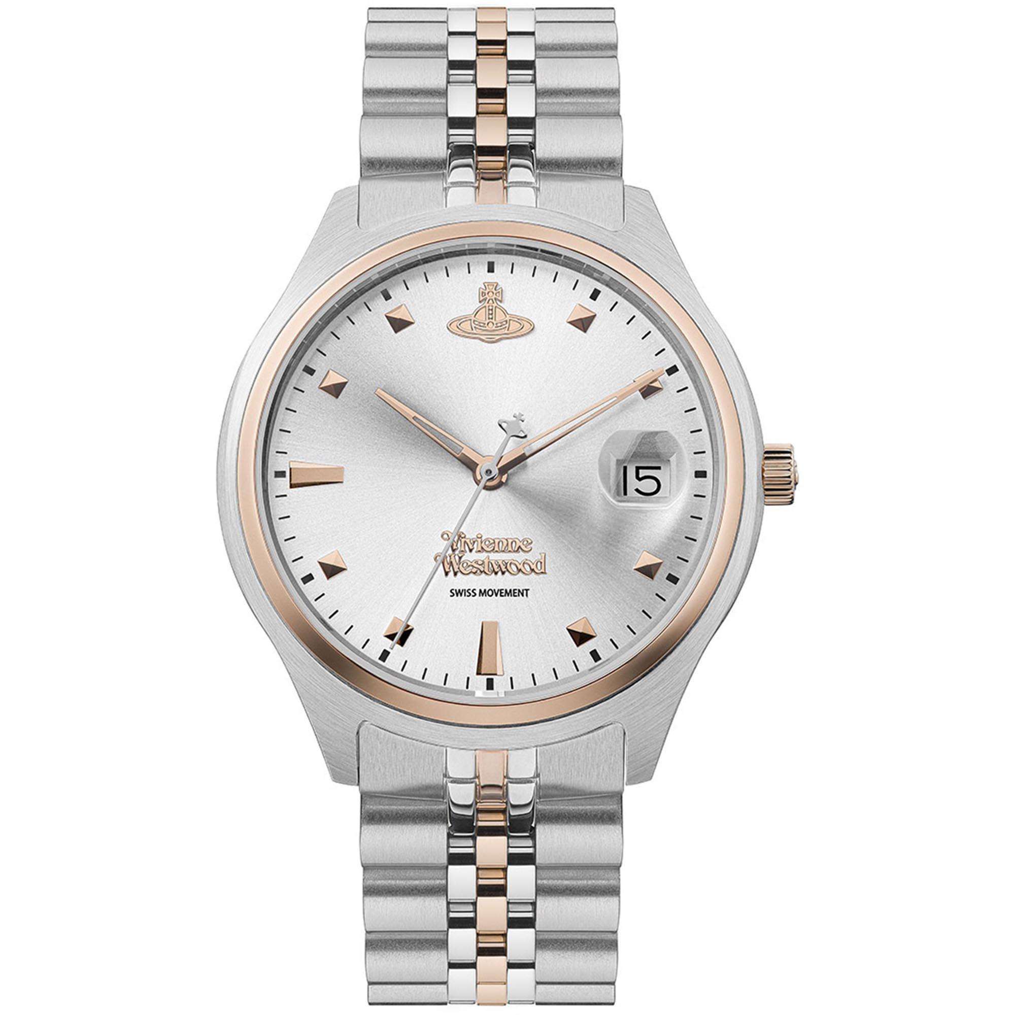 Vivienne Westwood Camberwell Quartz Silver Dial Stainless Steel Bracelet Ladies Watch VV261SLSR
