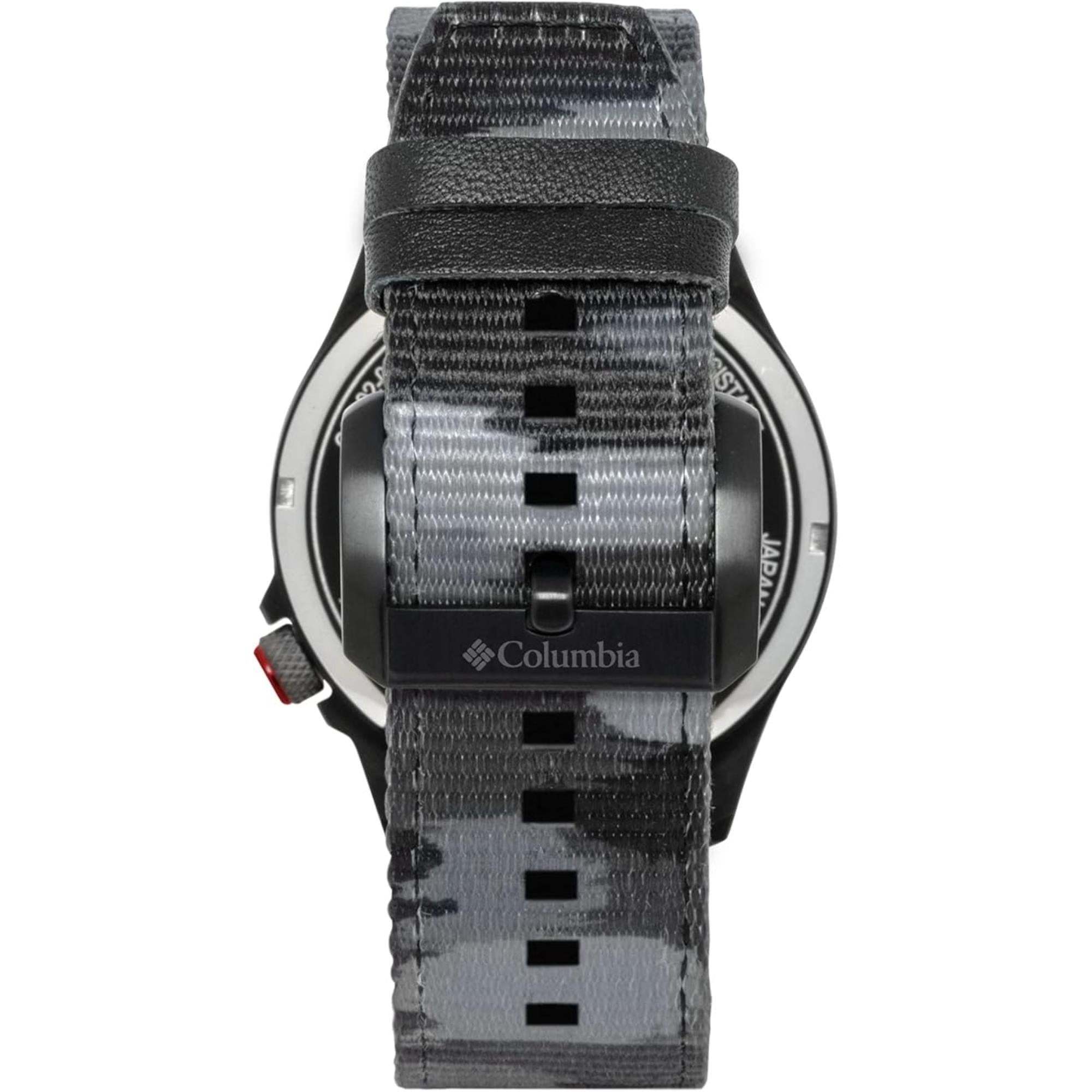 Columbia Canyon Ridge Quartz Black Dial Camouflage Nylon Strap Men's Watch CSC02-002