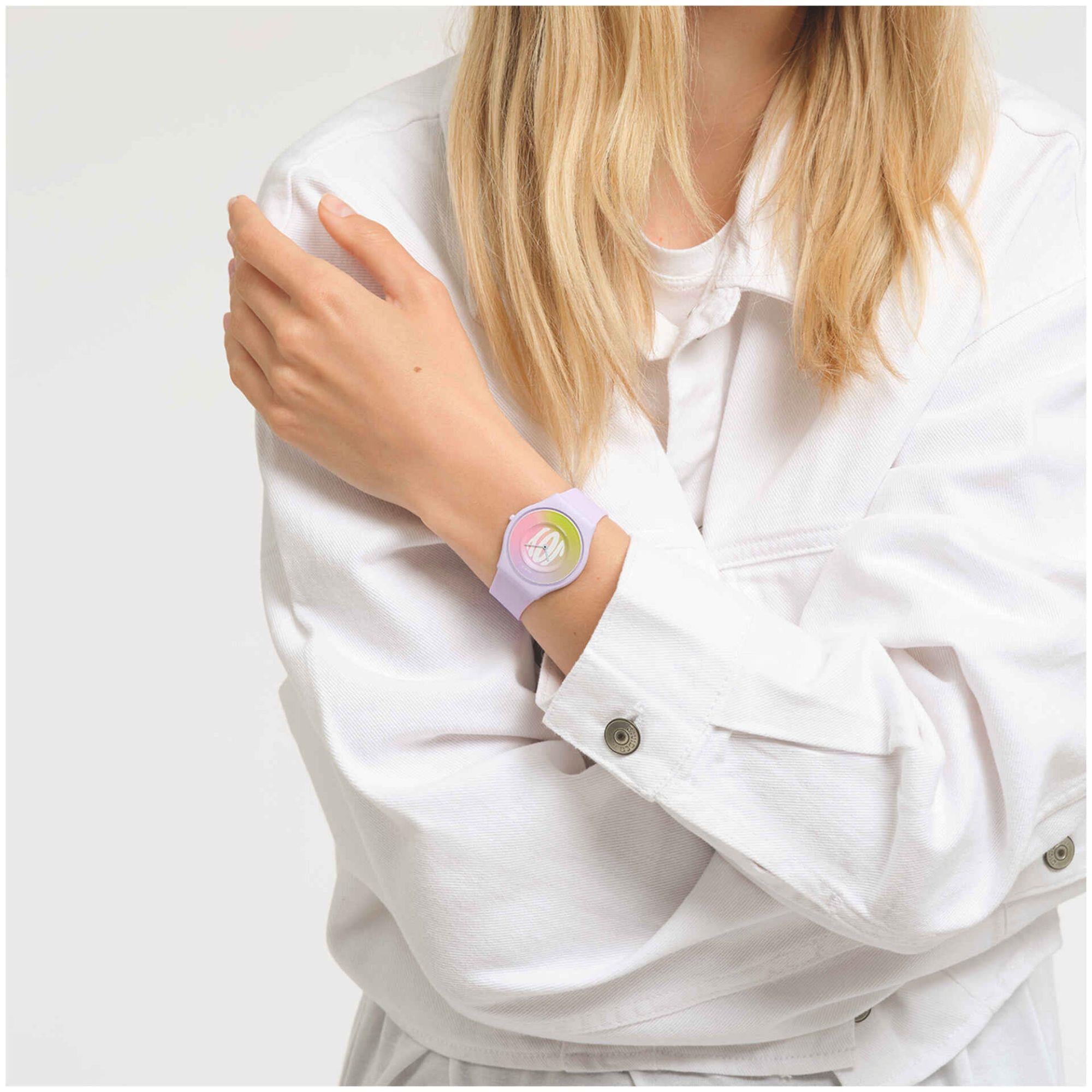 Skin Classic 'TIME FOR JOY' Bioceramic Watch SS09V101