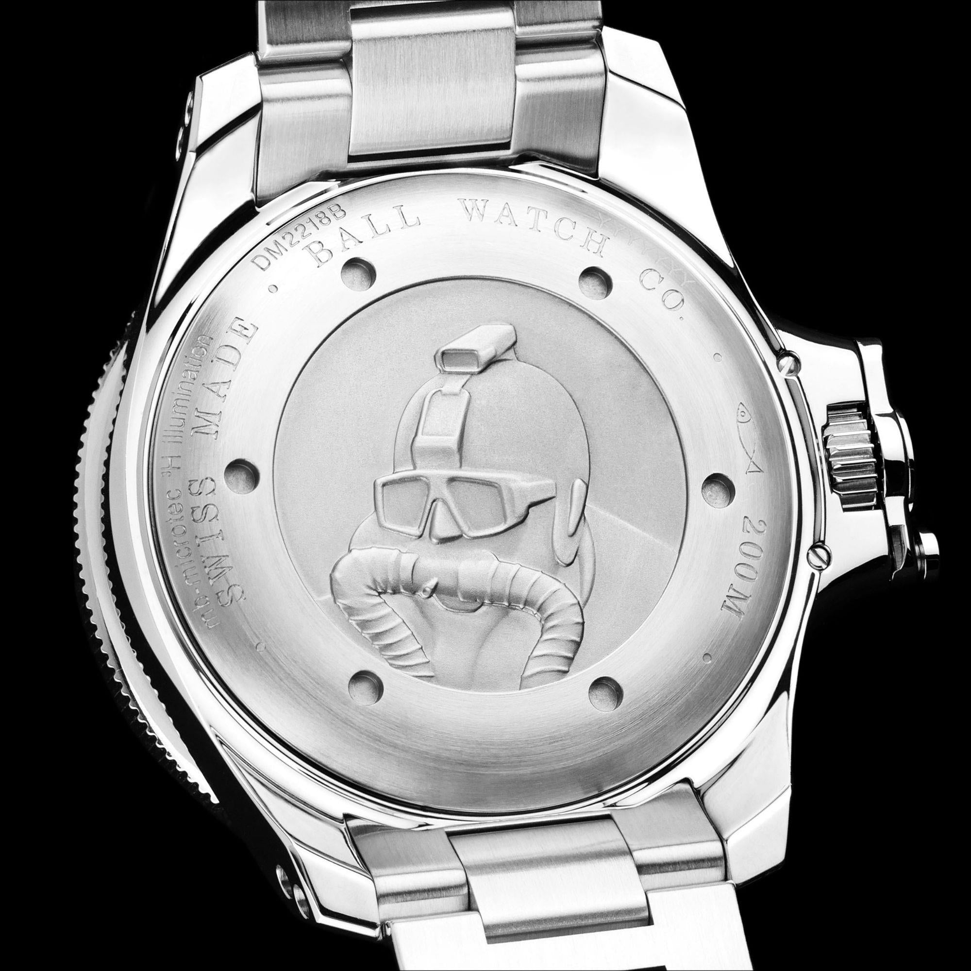 Ball Engineer Hydrocarbon Original Automatic Blue Dial Stainless Steel Bracelet Mens Watch DM2218B-S1CJ-BE