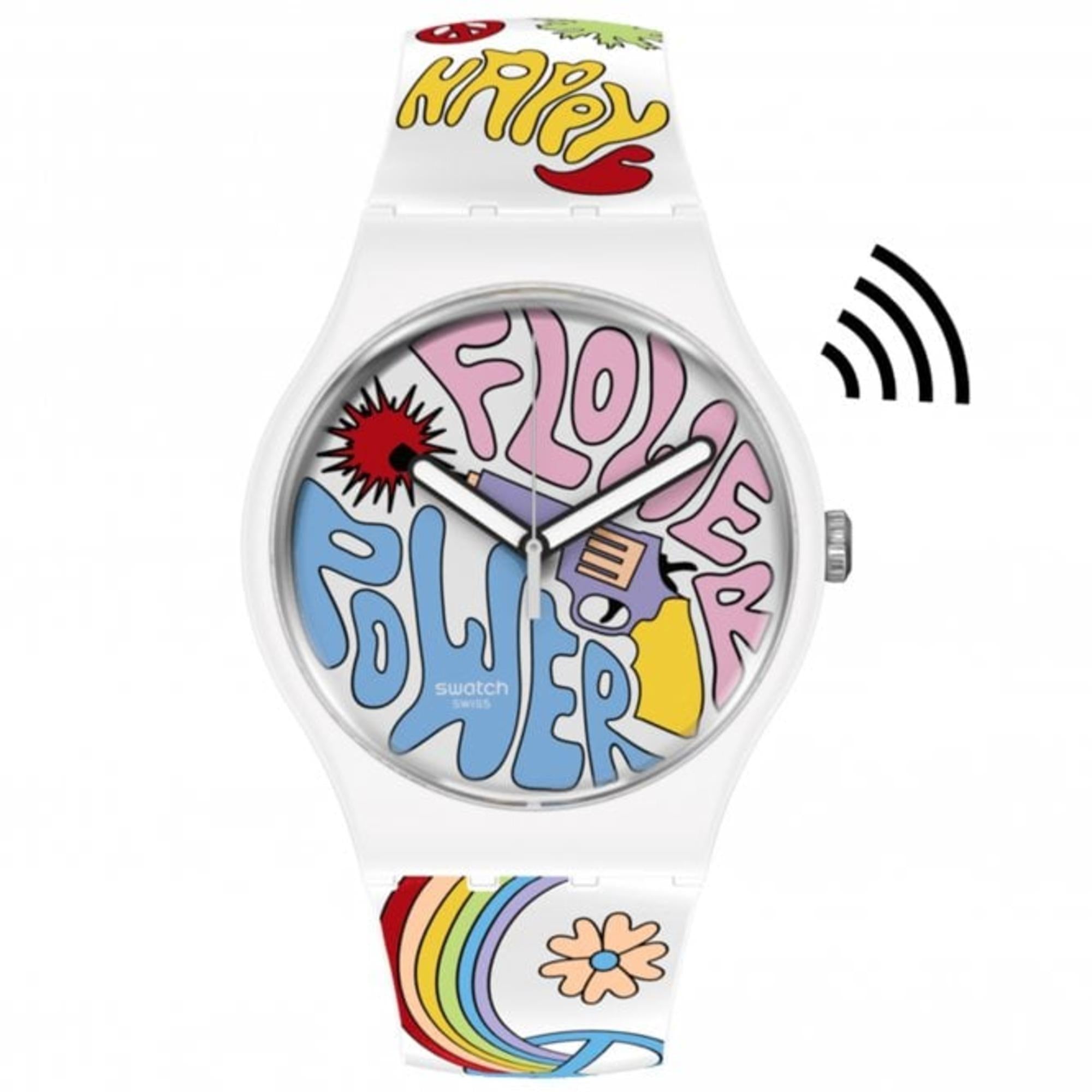 Swatch PEACEPAY! New Gent Watch SO32W108-5300
