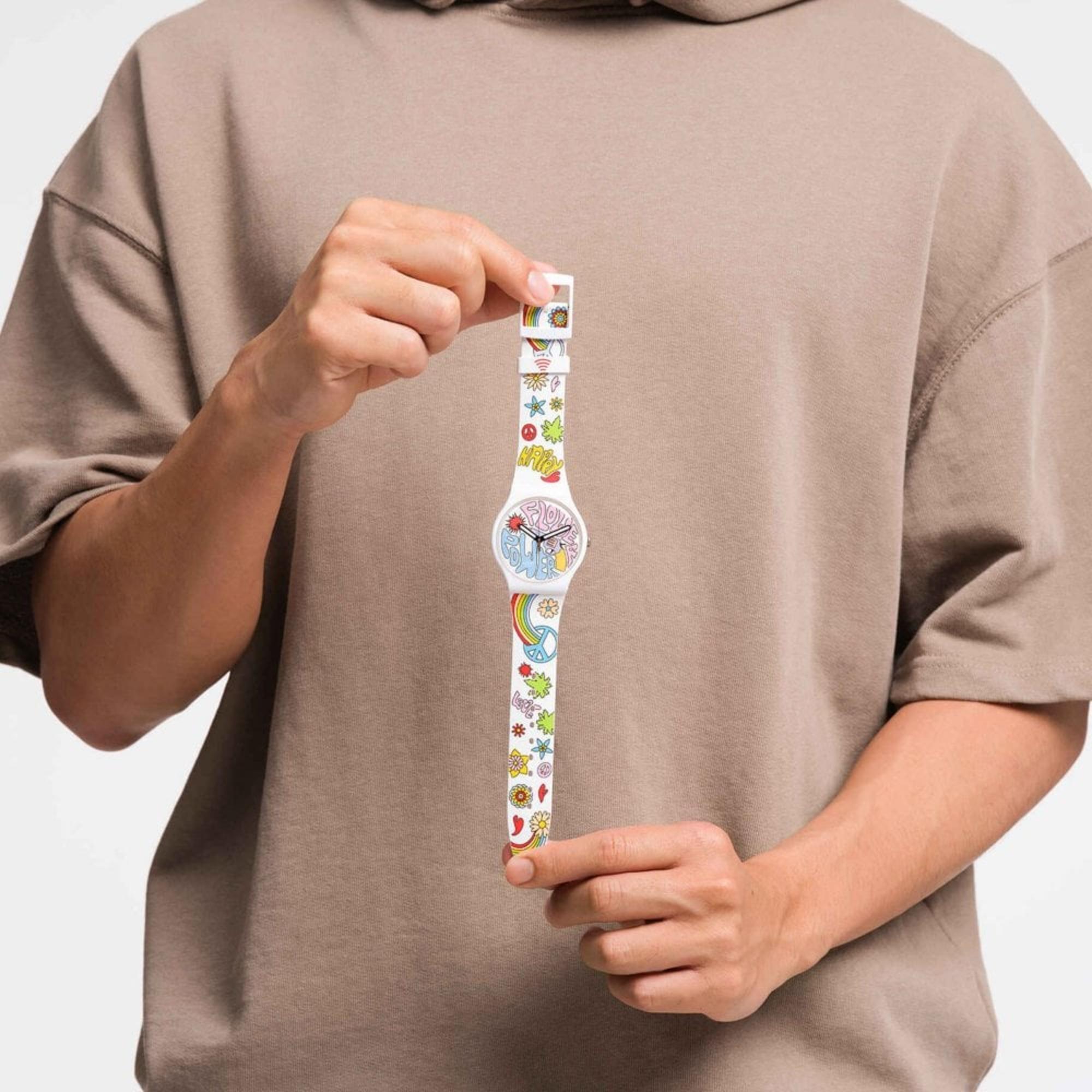 Swatch PEACEPAY! New Gent Watch SO32W108-5300