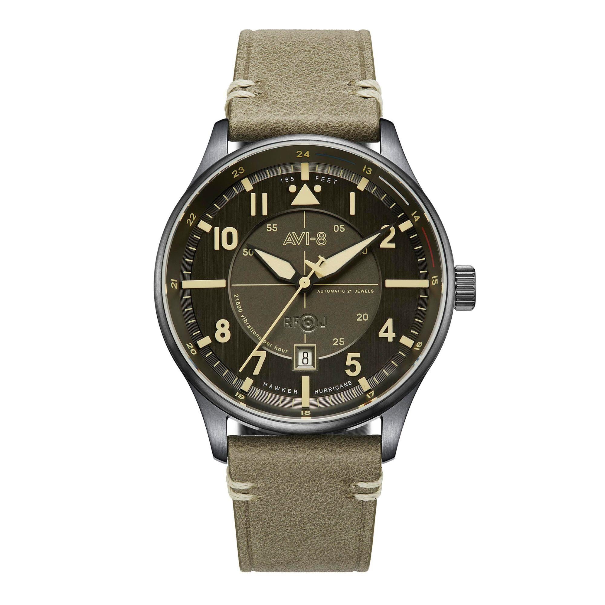 AVI-8 Hawker Hurricane Kent Automatic Stanton Men's Watch AV-4094-04