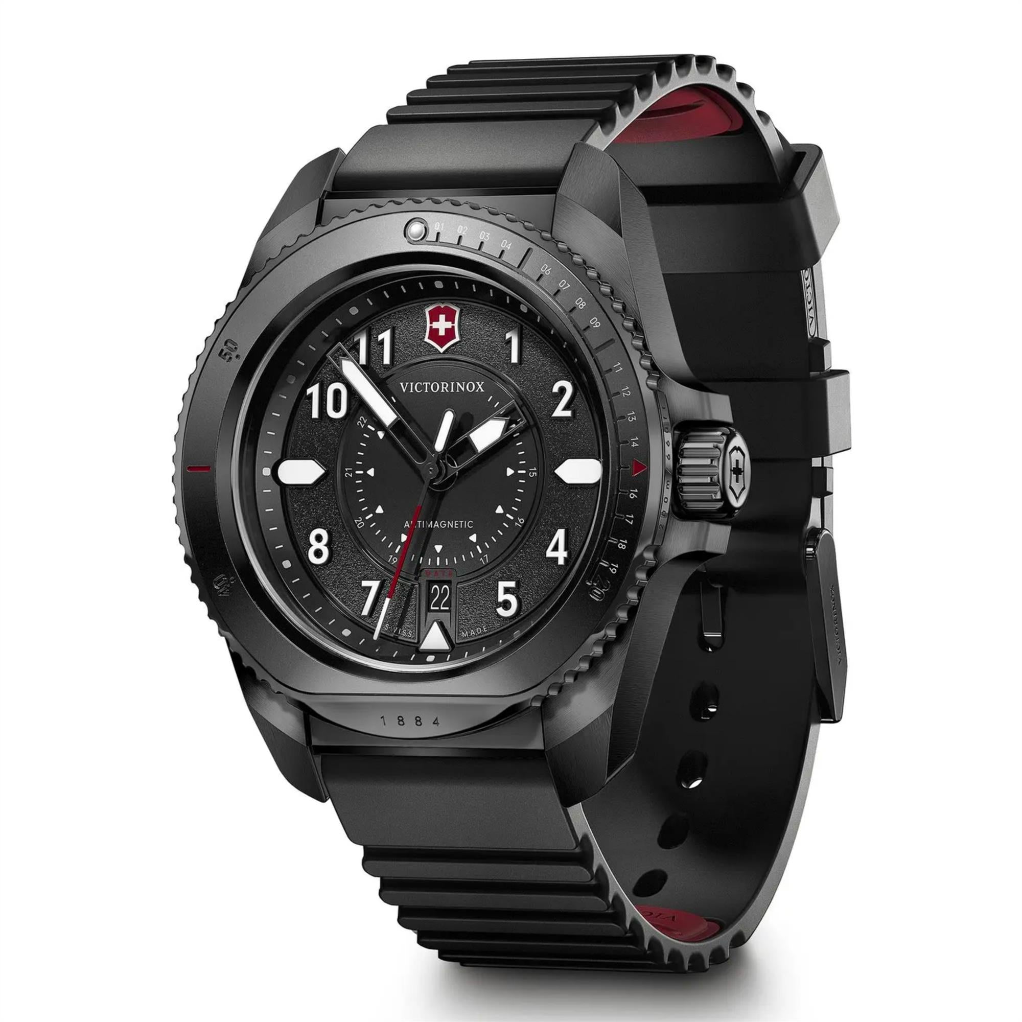 Victorinox Swiss Army Journey 1884 Quartz Black Dial Men's Watch 241982