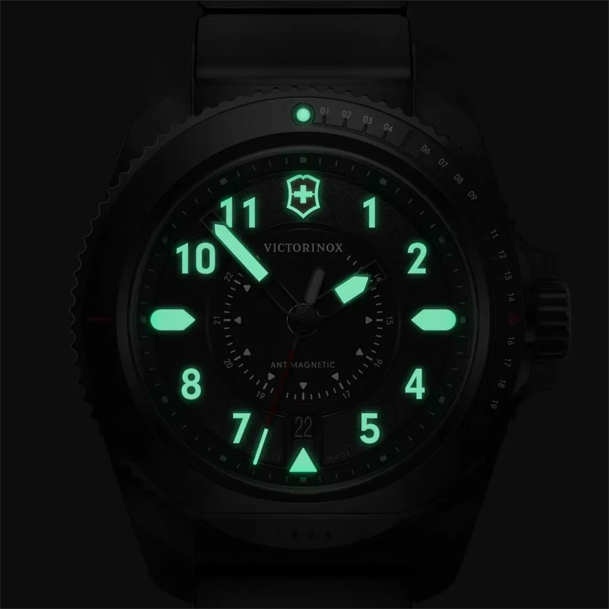 Victorinox Swiss Army Journey 1884 Quartz Black Dial Men's Watch 241982