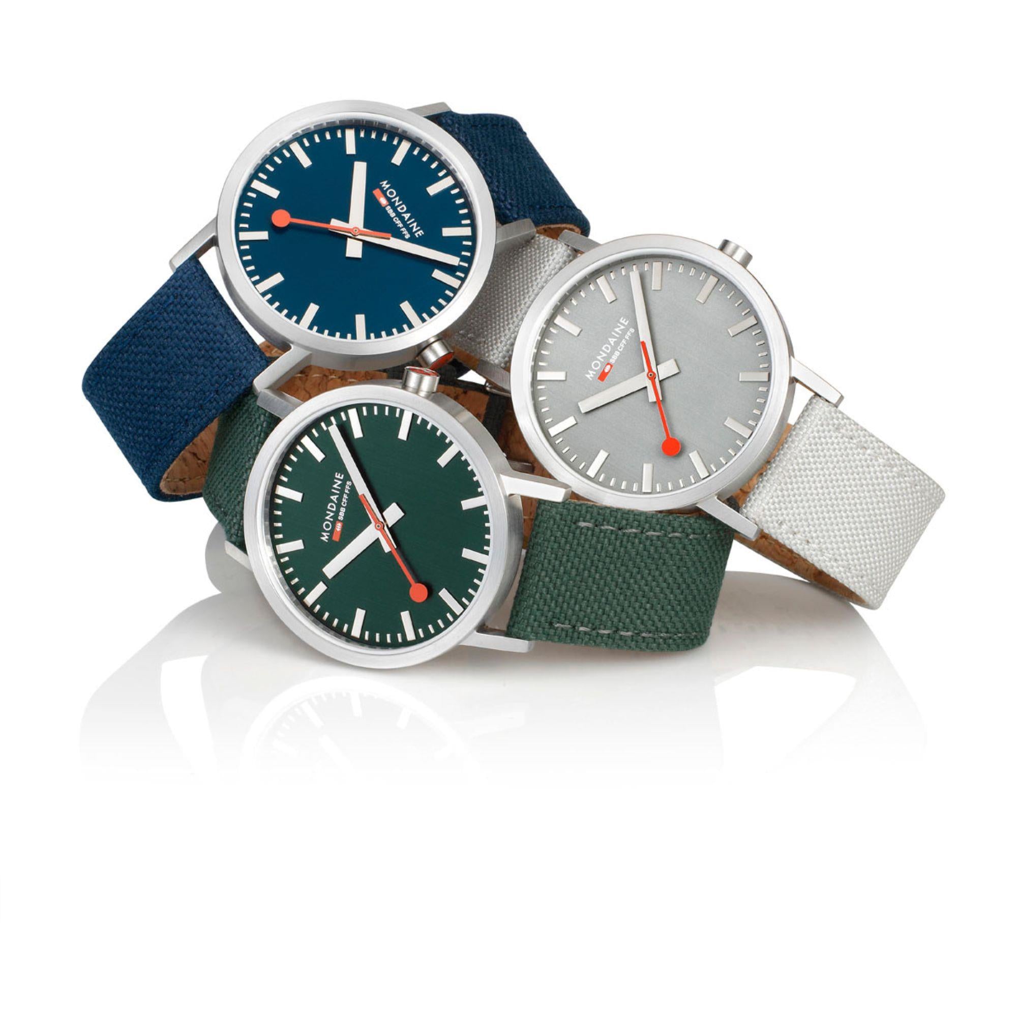 Mondaine Good Grey Classic Dial Unisex Watch A660.30360.80SBH