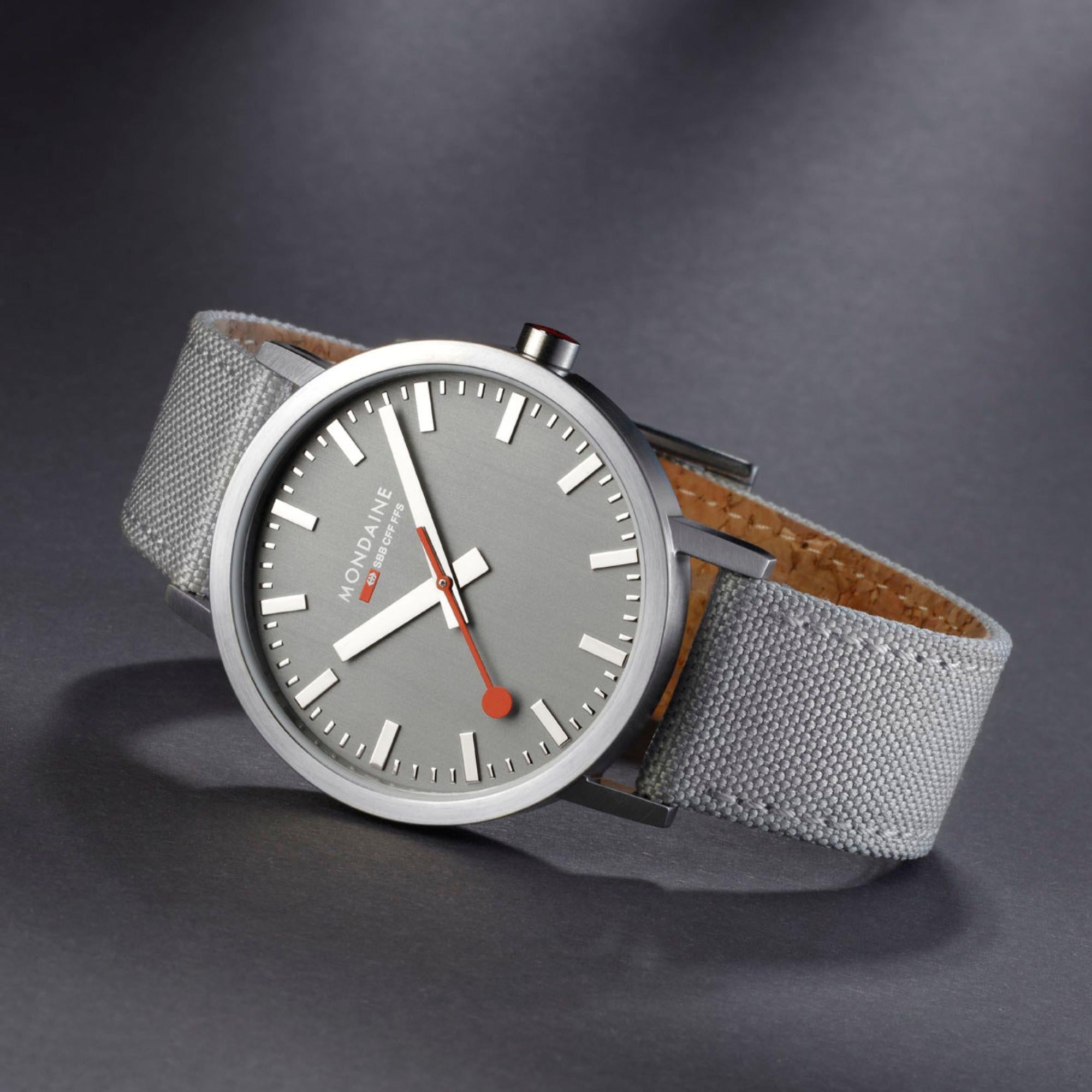 Mondaine Good Grey Classic Dial Unisex Watch A660.30360.80SBH