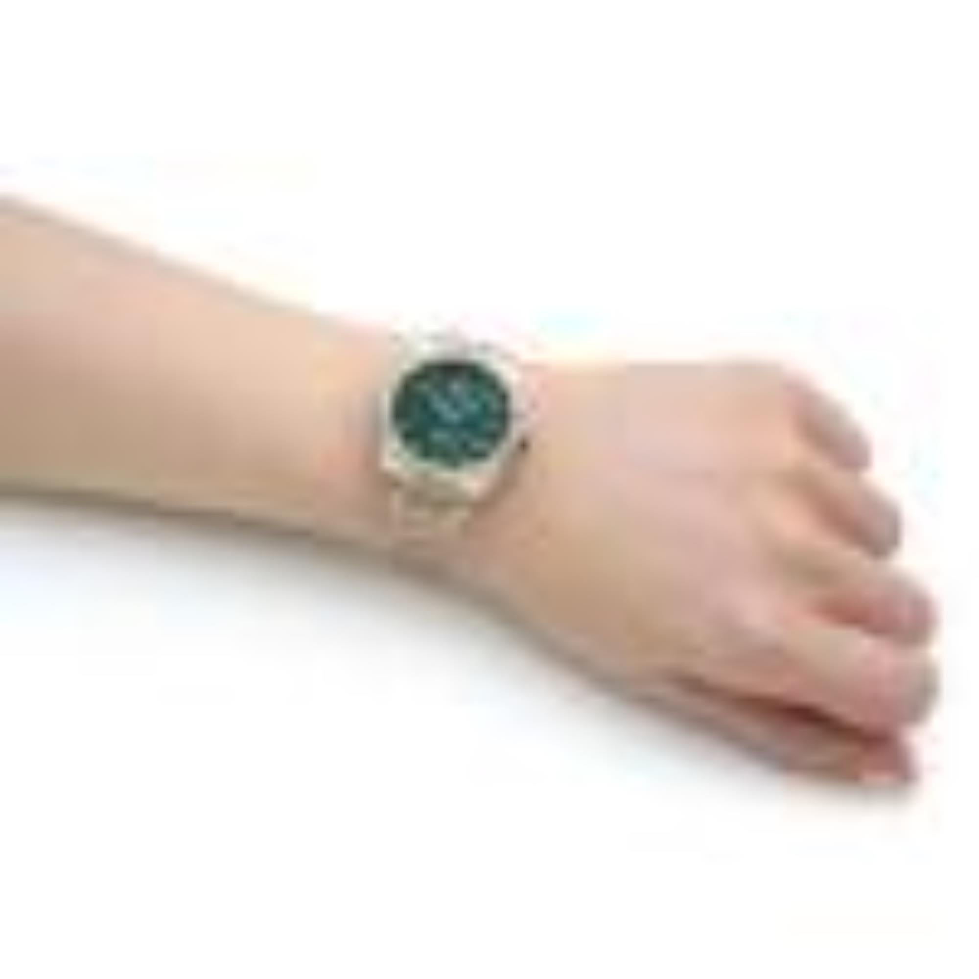 Vivienne Westwood Limehouse Quartz Green Dial Steel Strap Women's Watch VV244GRGD
