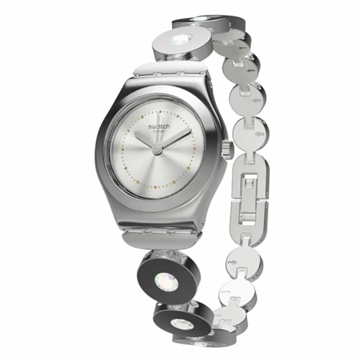 Iron Lady White Dial & Stainless Steel Bracelet Ladies Watch YSS317G
