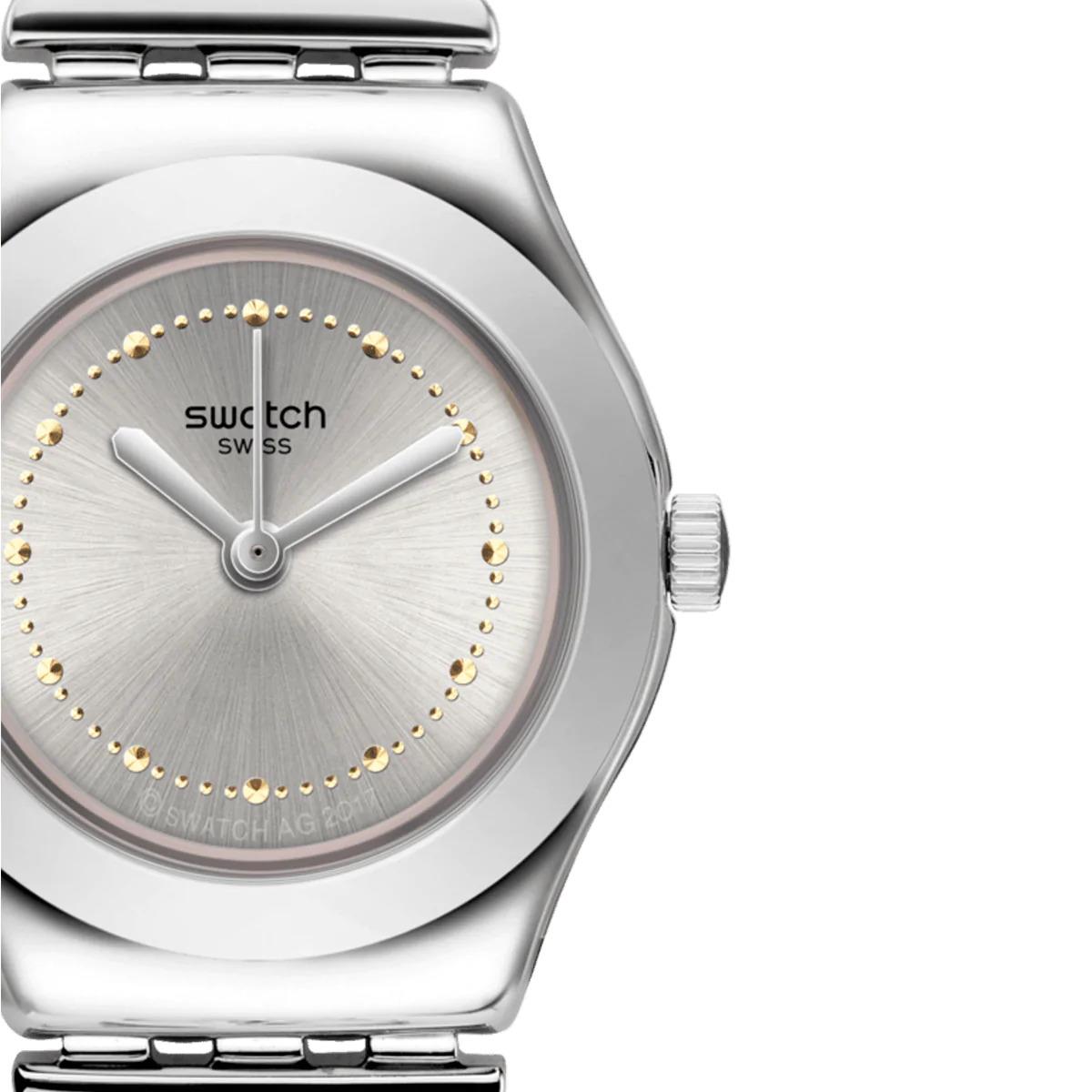 Iron Lady White Dial & Stainless Steel Bracelet Ladies Watch YSS317G