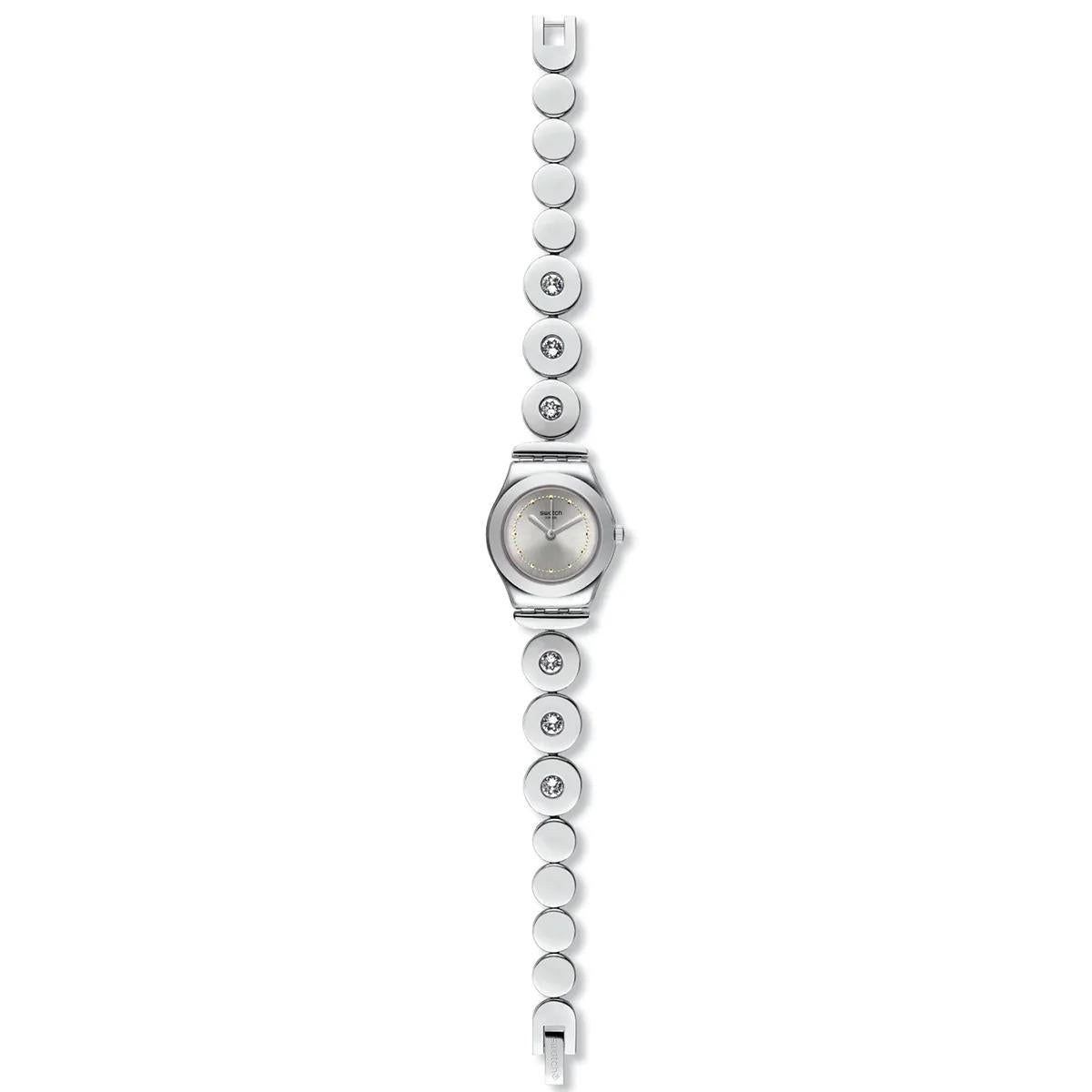 Iron Lady White Dial & Stainless Steel Bracelet Ladies Watch YSS317G