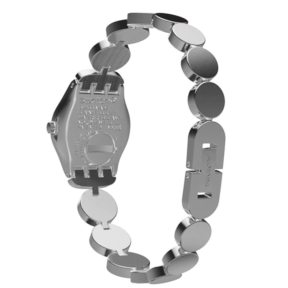 Iron Lady White Dial & Stainless Steel Bracelet Ladies Watch YSS317G