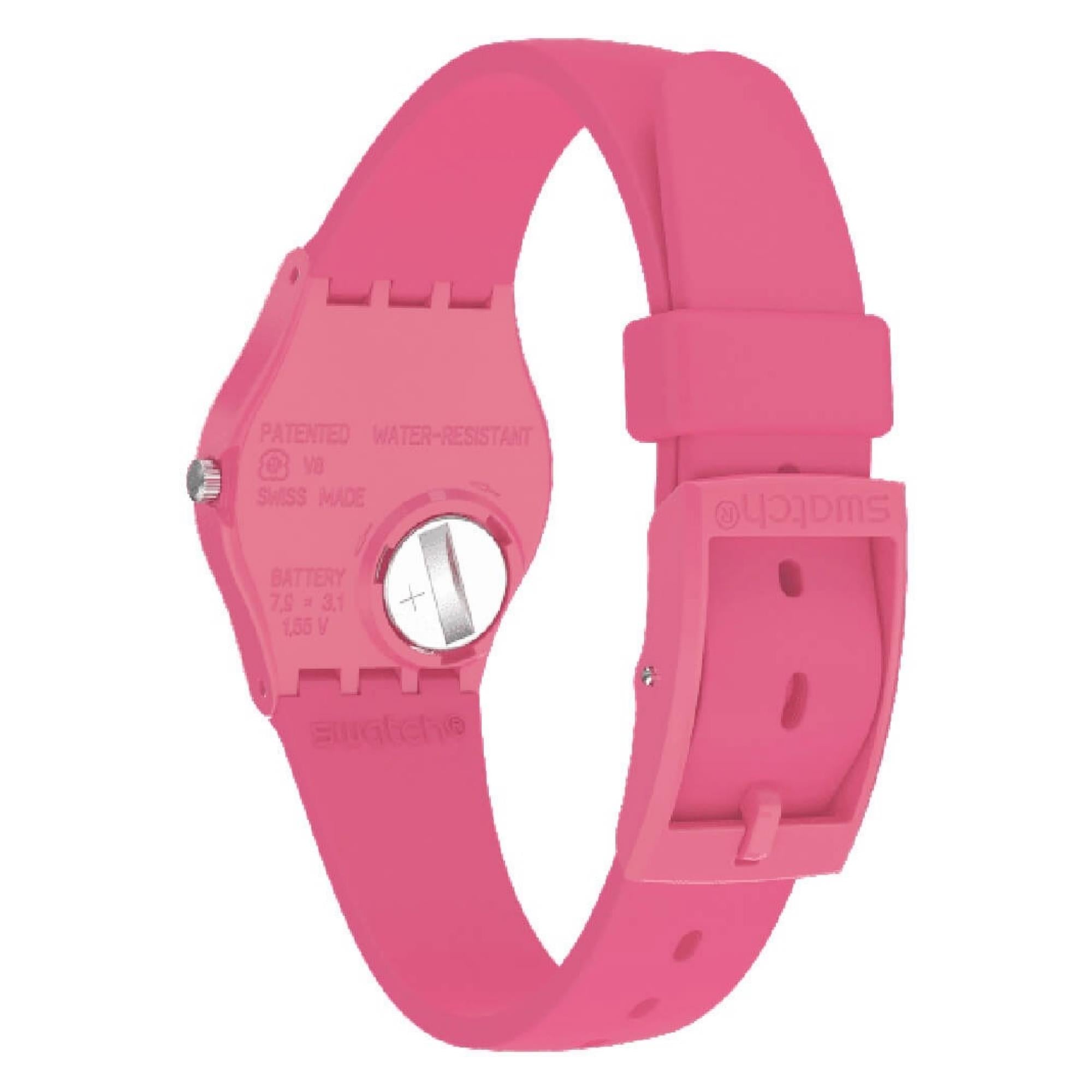 Swatch Original Lady Back To Pink Berry Ladies Watch LR123C