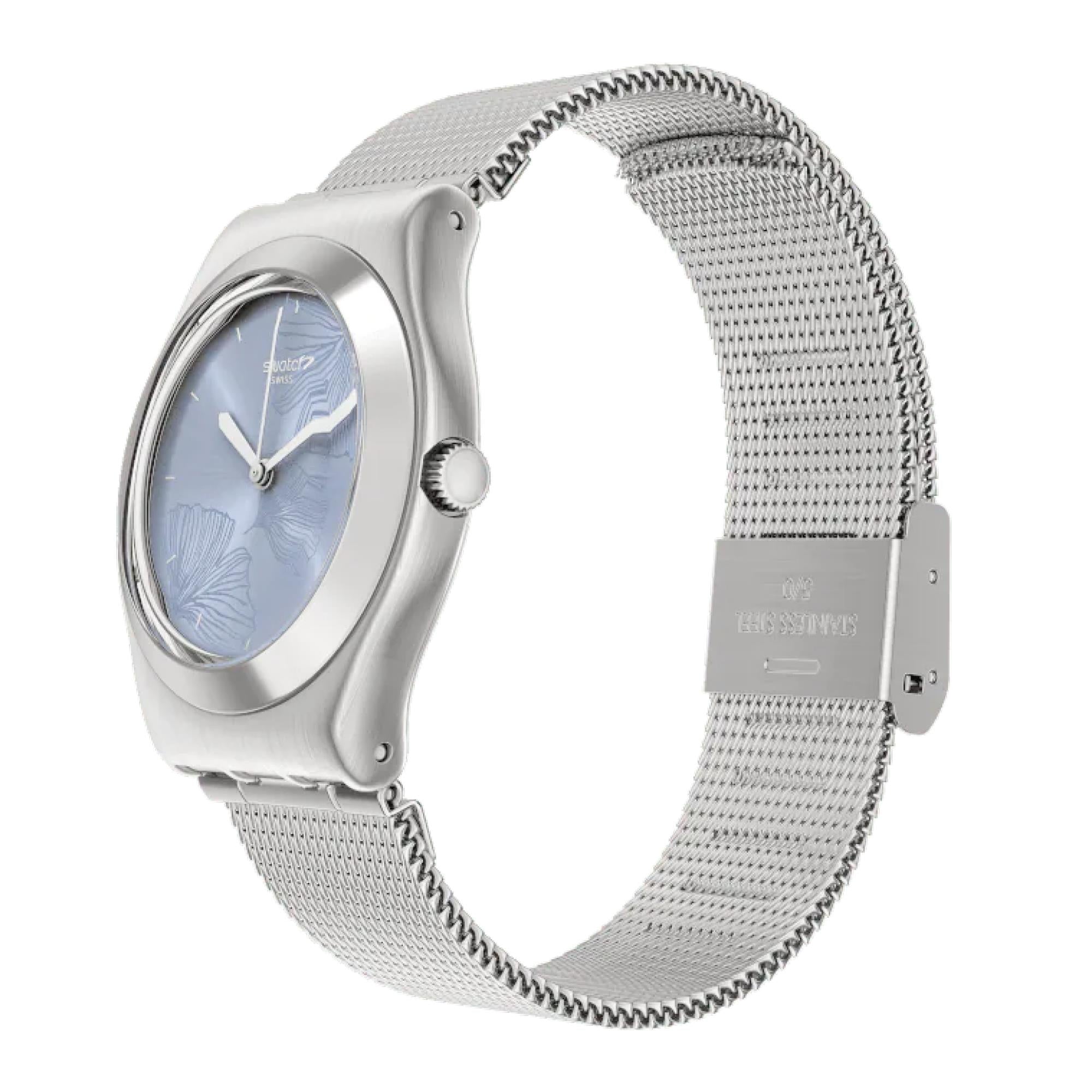 Swatch Irony Medium 'Ciel Azul' Ladies Watch YLS231M