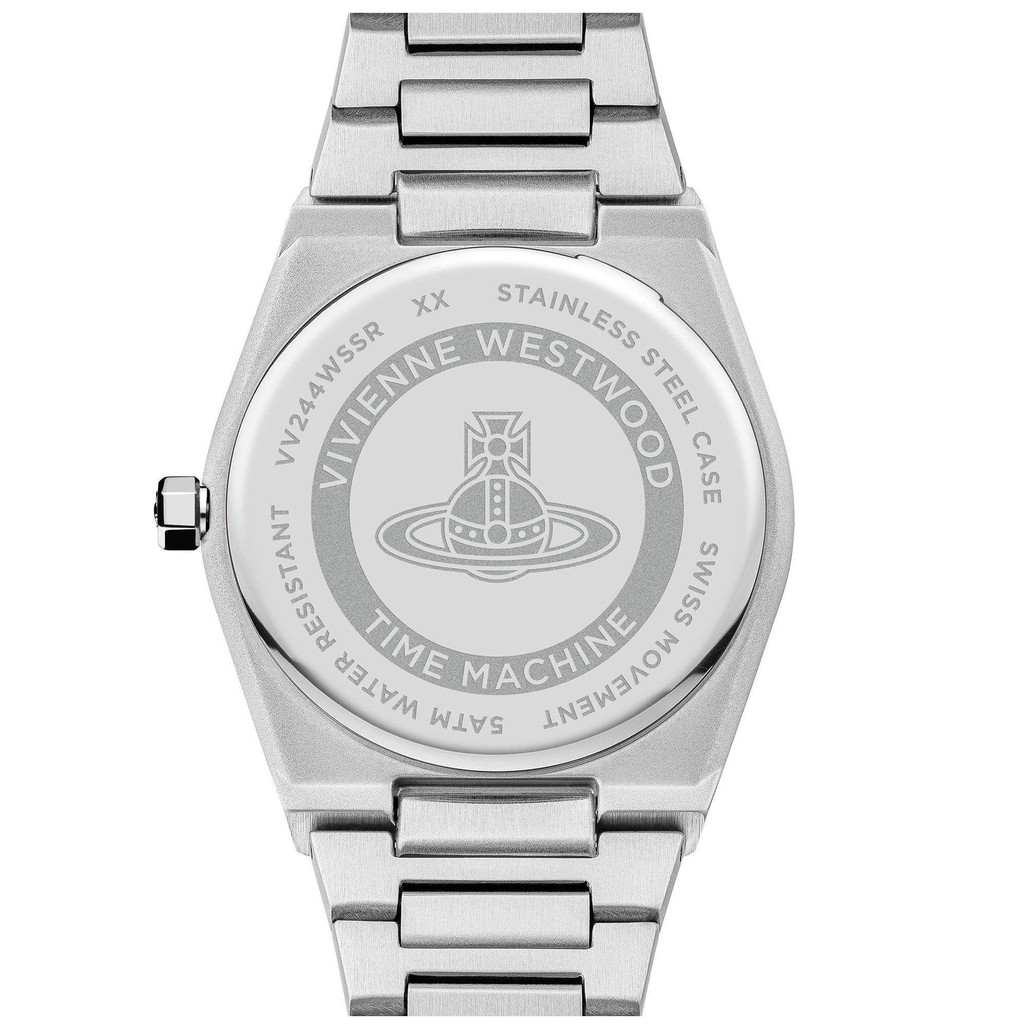 Vivienne Westwood Charterhouse Grey Dial Stainless Steel Bracelet Ladies Watch VV244GYSL