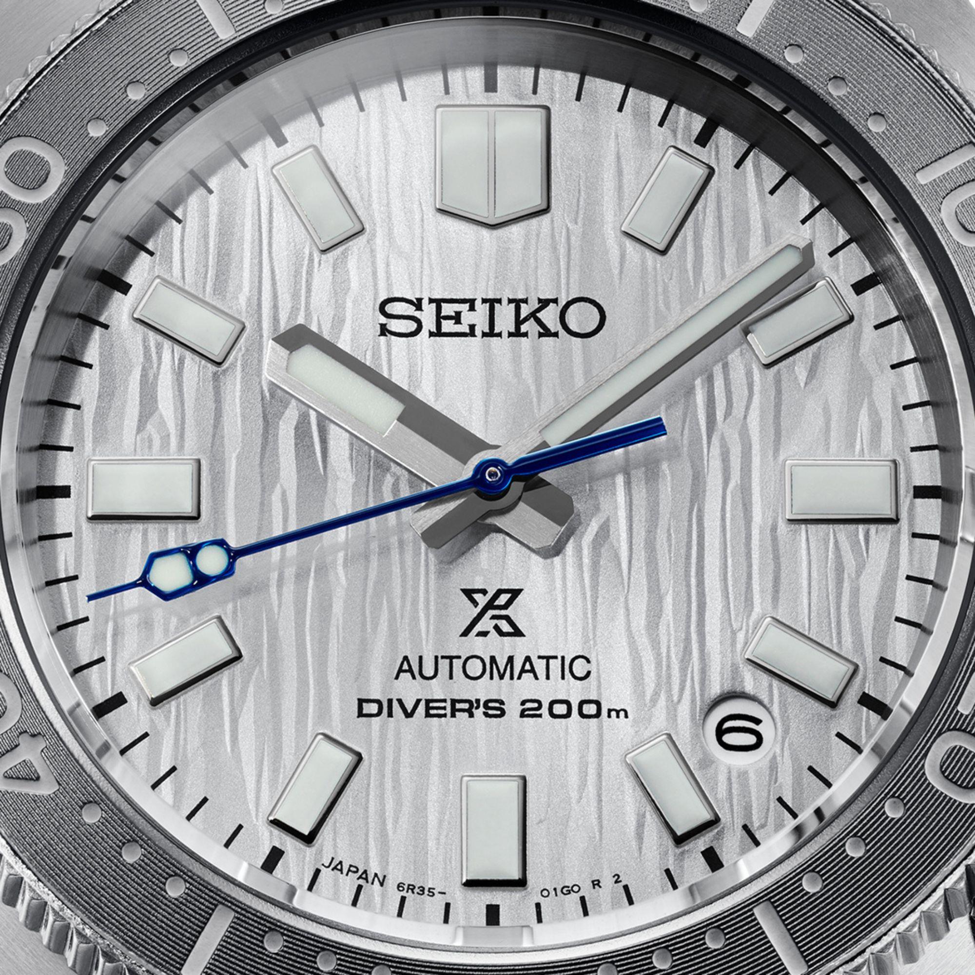 Seiko Prospex Limited Edition Glacier Save The Ocean 1968 Heritage Re-creation Men's Watch SPB333J1