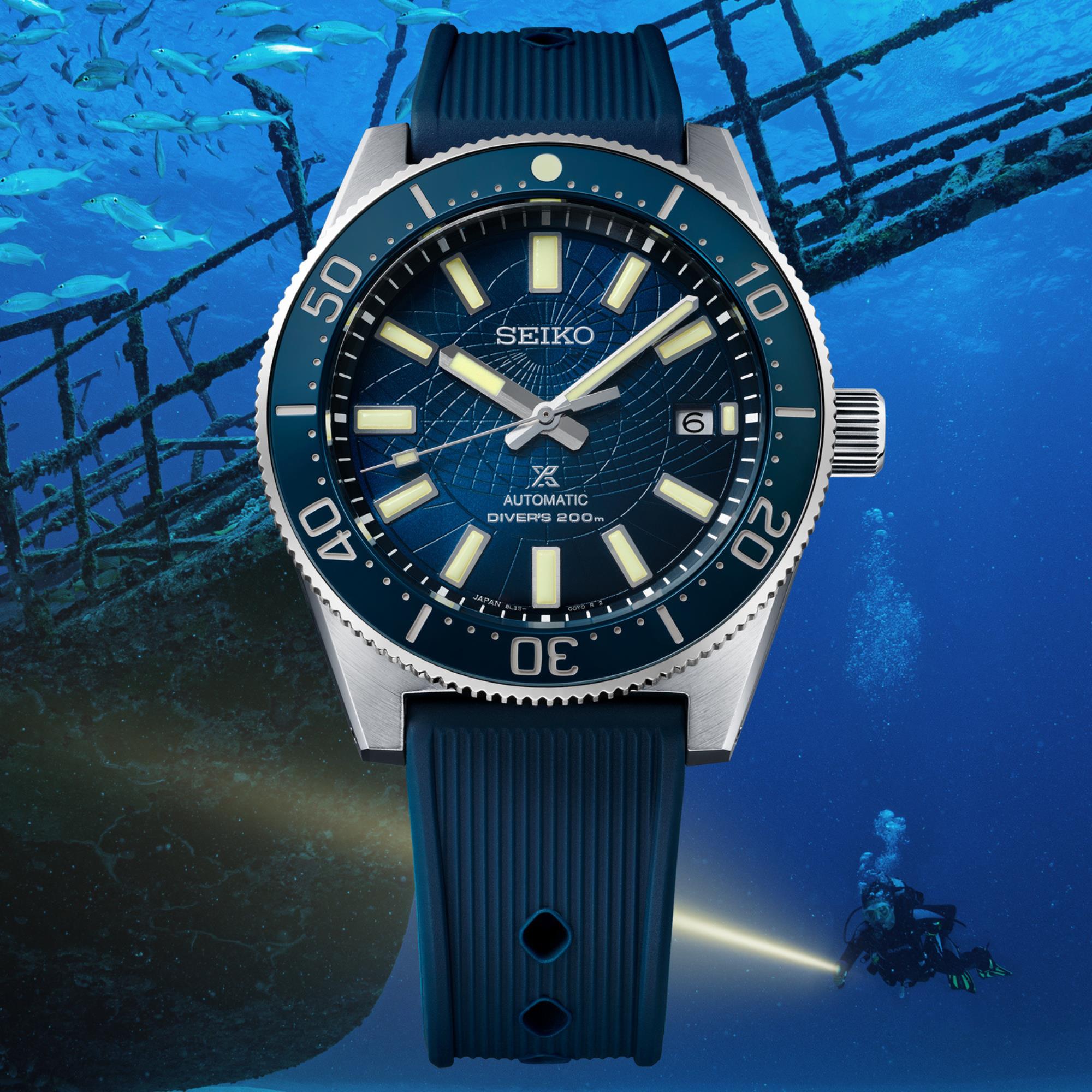 Seiko Prospex ?Astrolabe? Limited Edition Blue Dial Men's Automatic SLA065J1