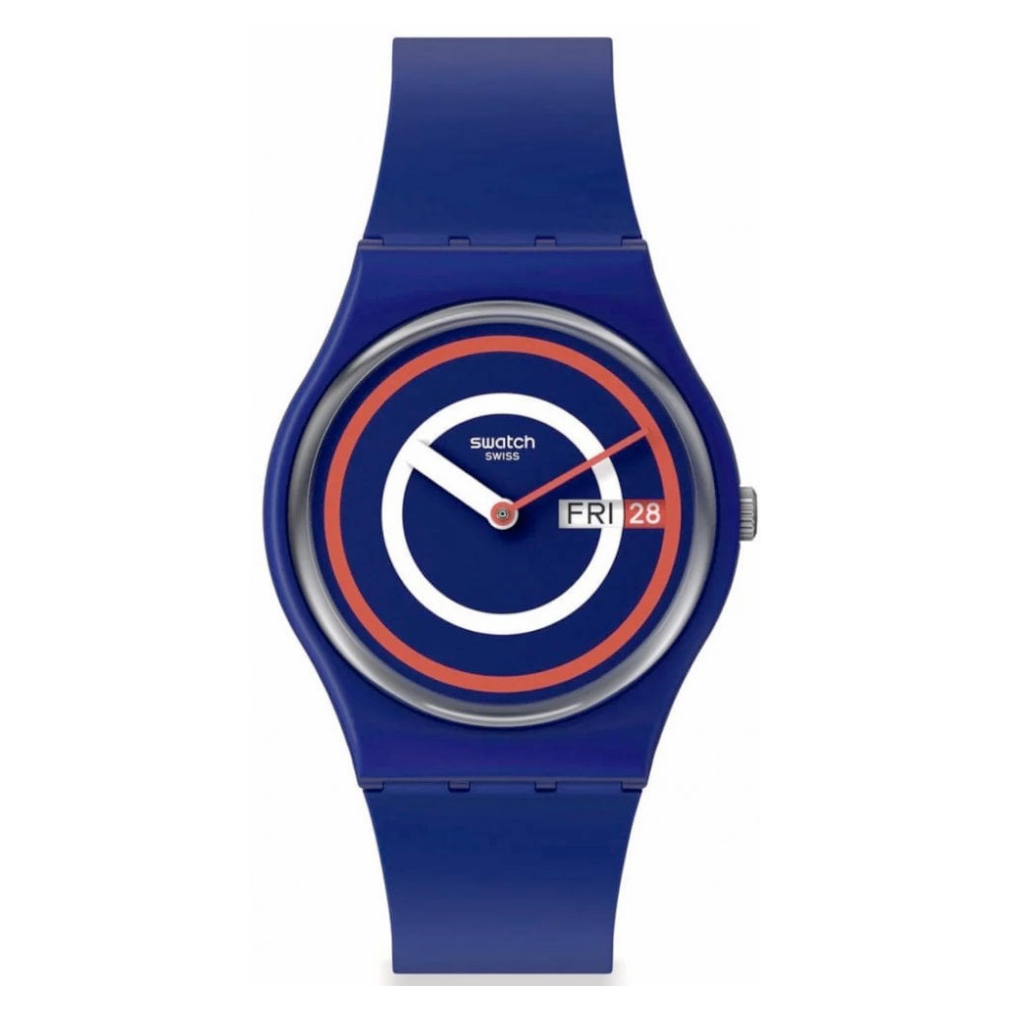 Swatch The January Collection Blue To Basics Quartz SO28N703