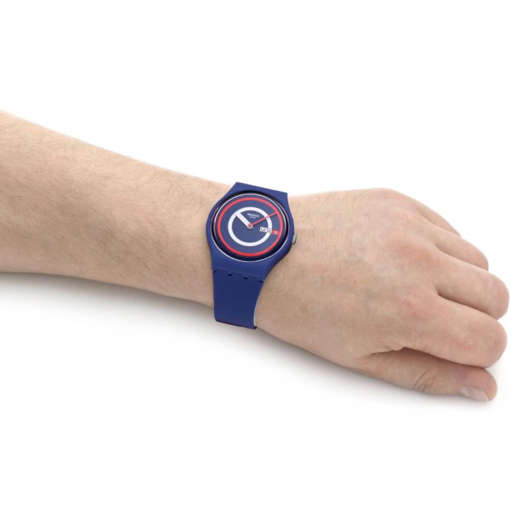 Swatch The January Collection Blue To Basics Quartz SO28N703