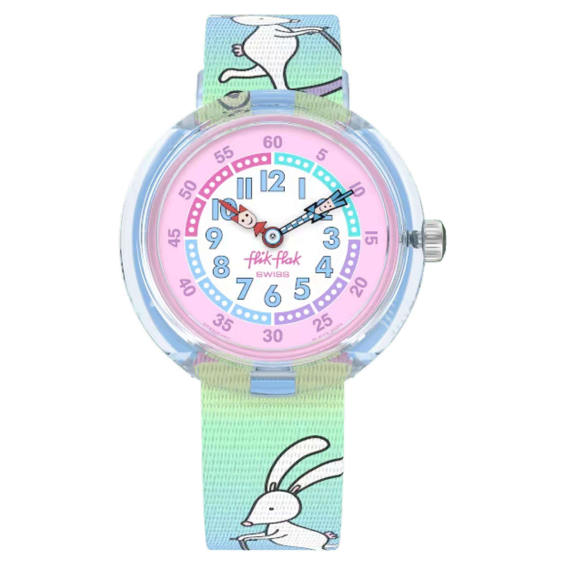 Flik Flak Girls Be Hoppy BE HOPPY! Kids Watch FBNP207