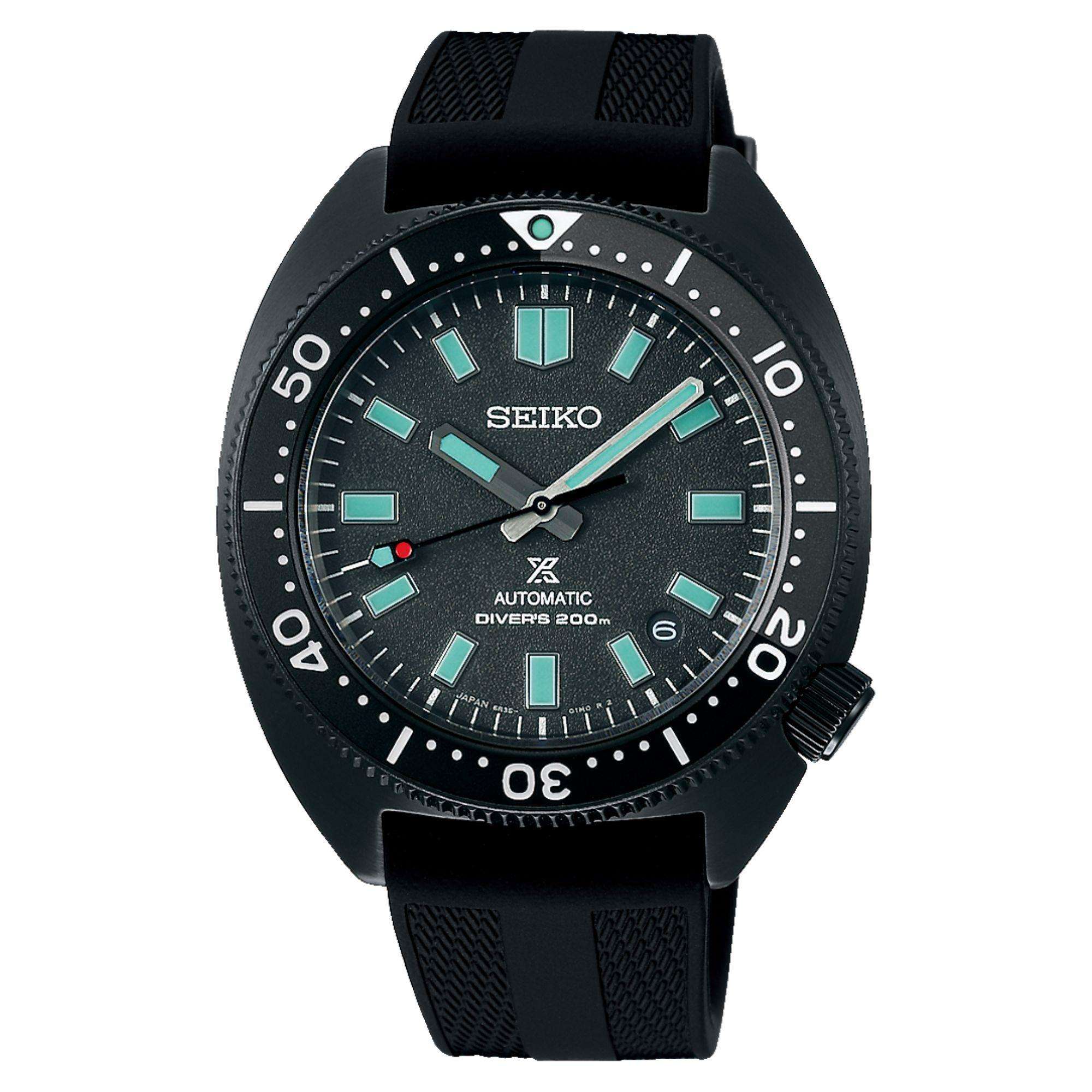Seiko Prospex Black Series Night Turtle Automatic Black PVD Men's Watch SPB335J1