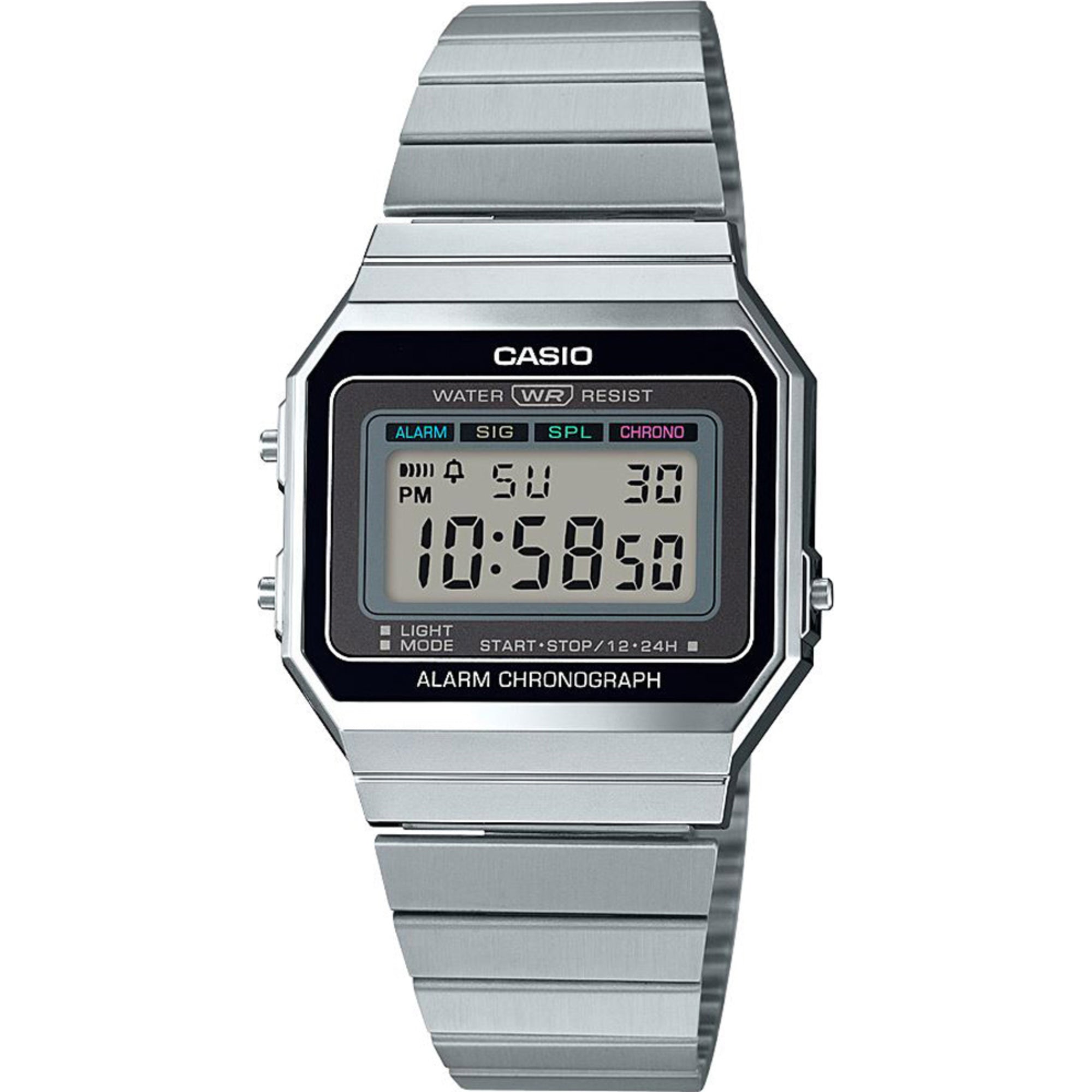 Casio Collection Retro Digital Alarm Chronograph Bracelet Men's Watch A700WE-1AEF